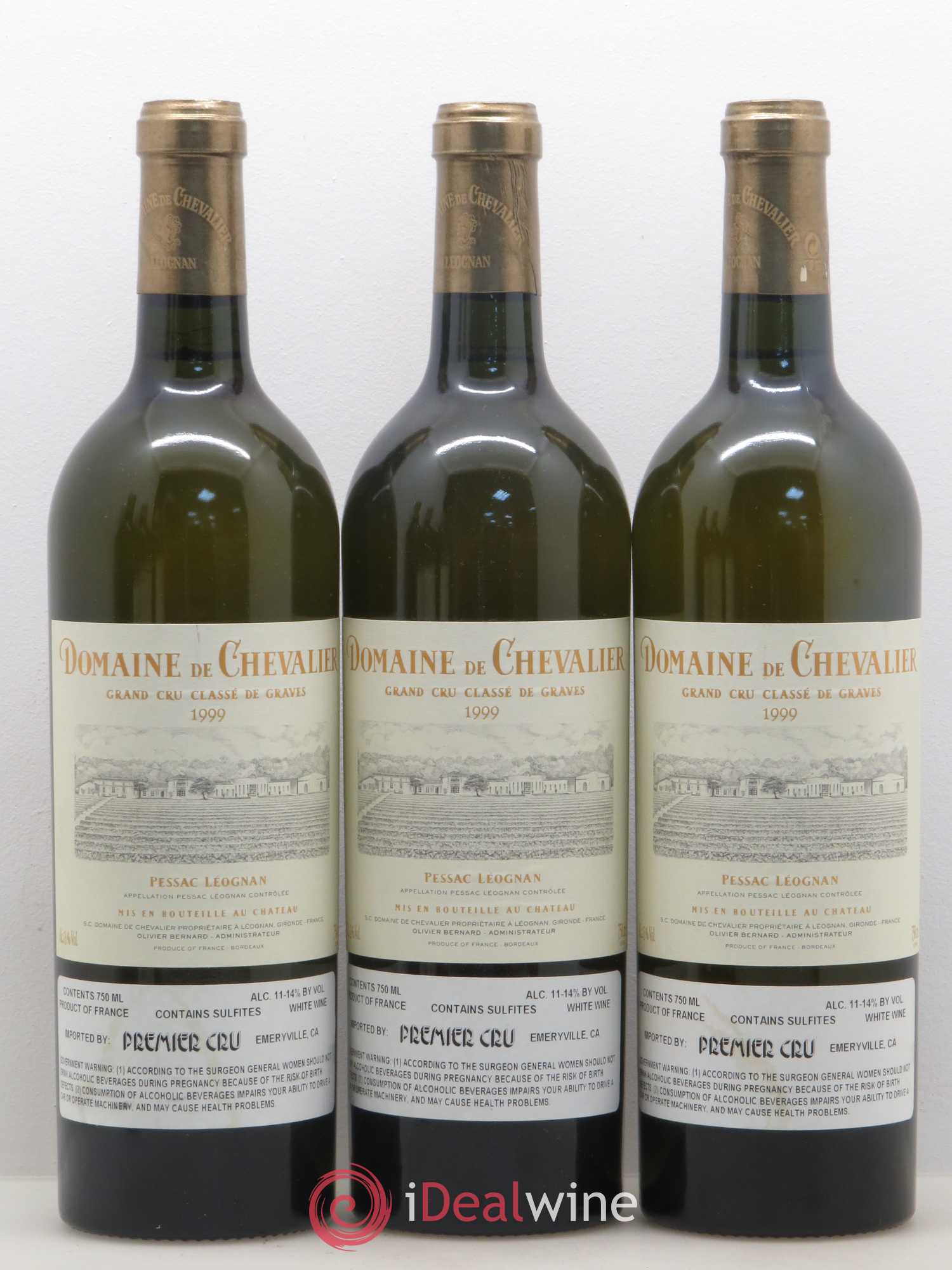 Domaine de Chevalier Cru Classé de Graves 1999 - Lot de 6 bouteilles - 2