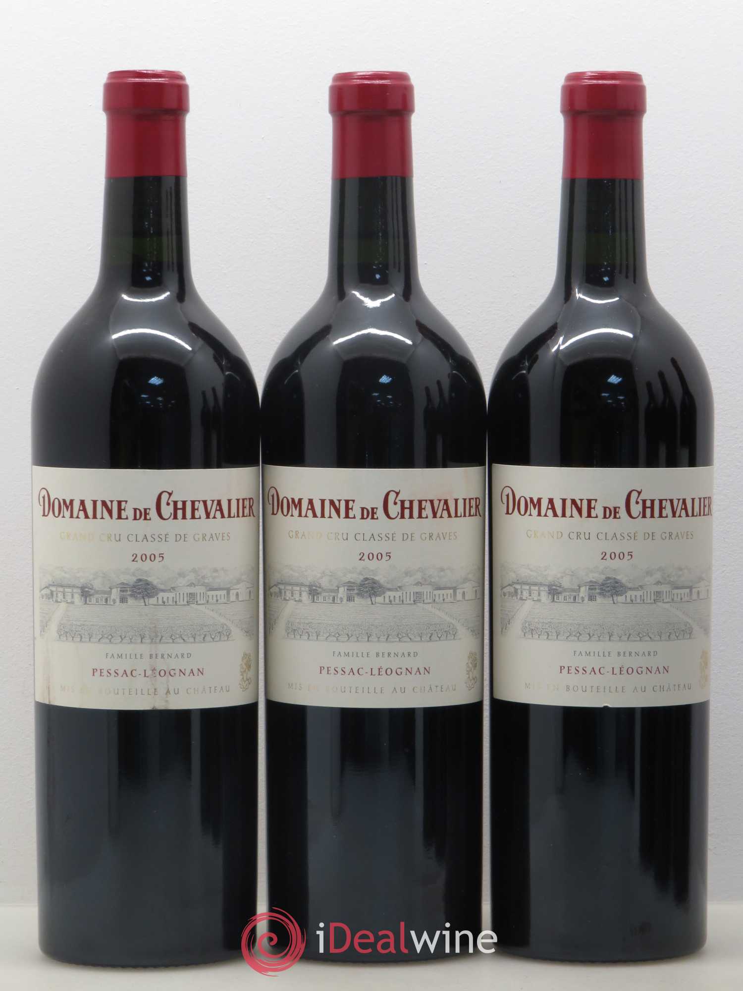 Domaine de Chevalier Cru Classé de Graves 2005 - Lot de 6 bouteilles - 1