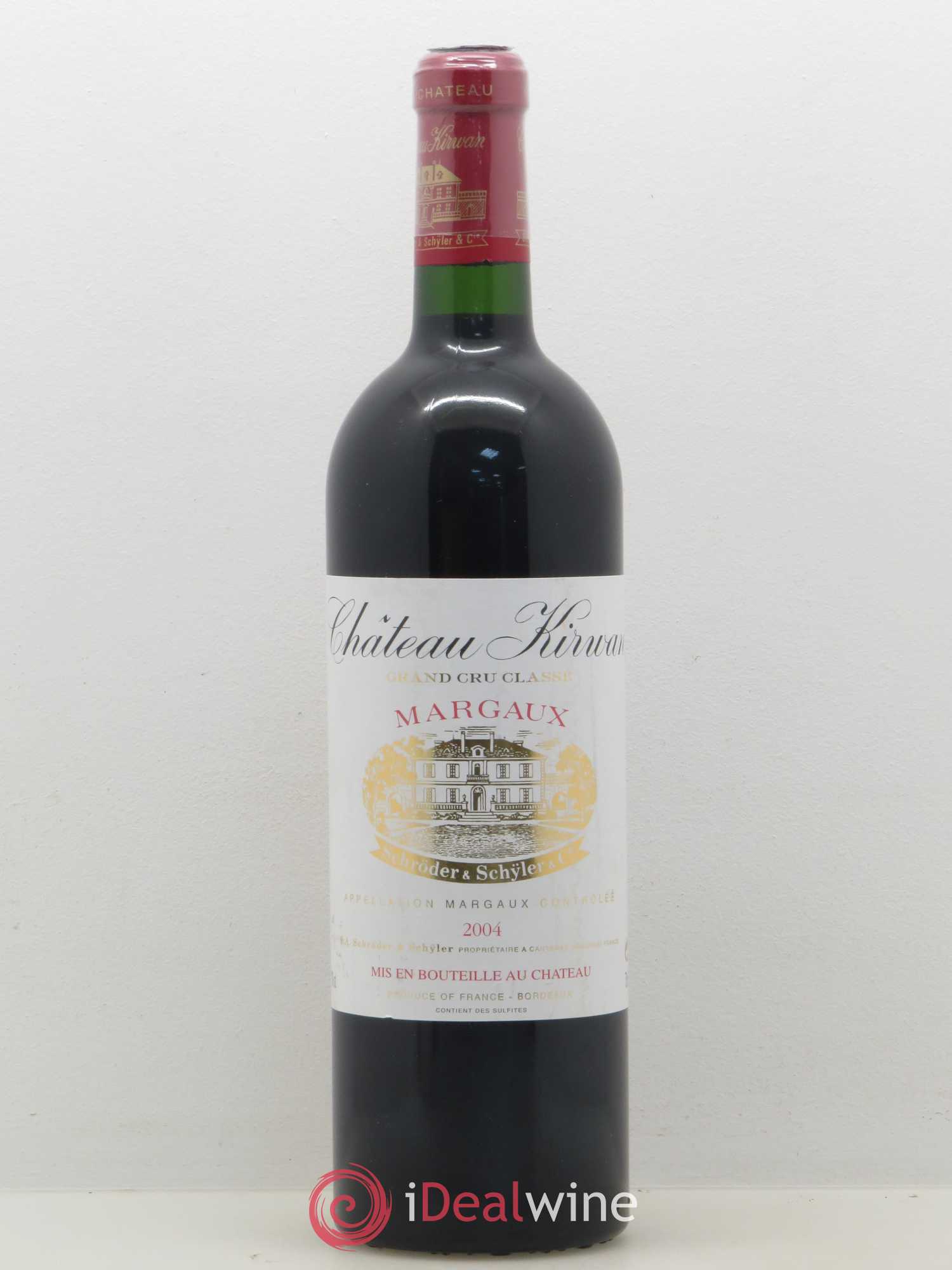 Château Kirwan 3ème Grand Cru Classé 2004 - Lot de 1 bouteille - 0