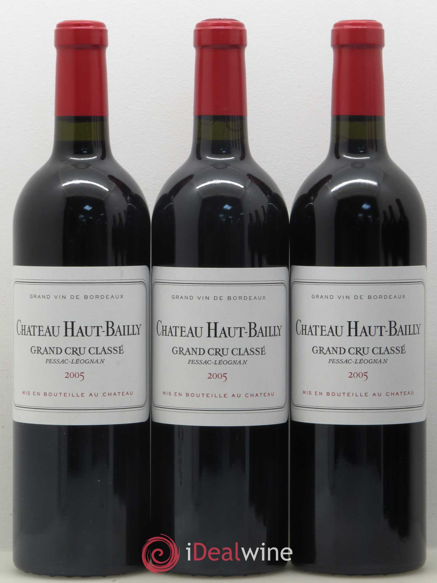 Château Haut-Bailly Cru Classé de Graves 2005 - Lot de 6 bouteilles - 1