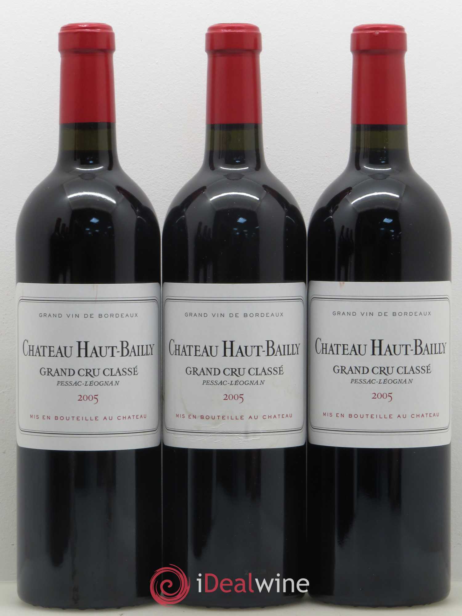 Château Haut-Bailly Cru Classé de Graves 2005 - Lot de 6 bouteilles - 2