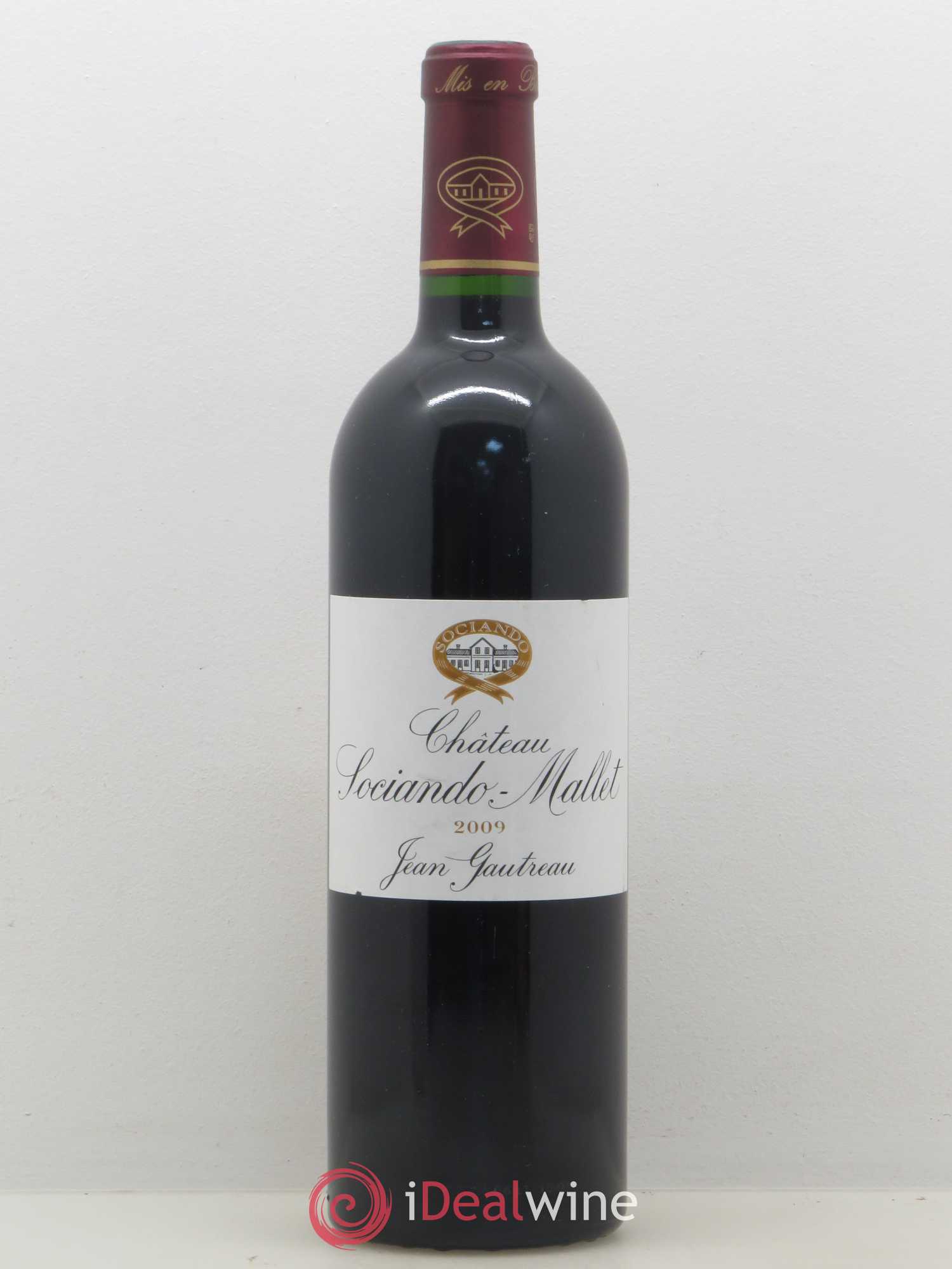 Château Sociando Mallet 2009 - Lot de 1 bouteille - 0