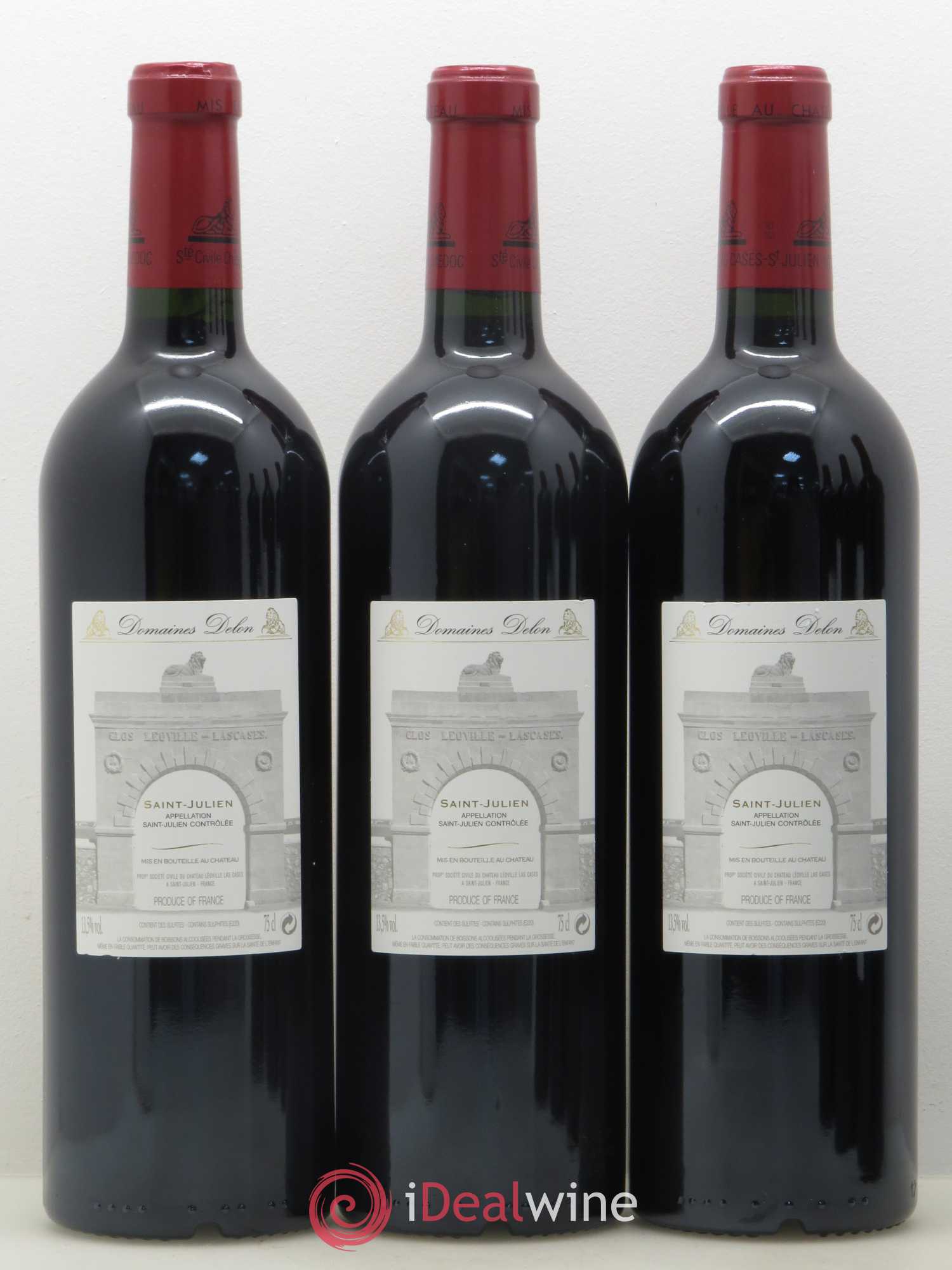 Château Léoville Las Cases 2ème Grand Cru Classé 2009 - Lot de 6 bouteilles - 2