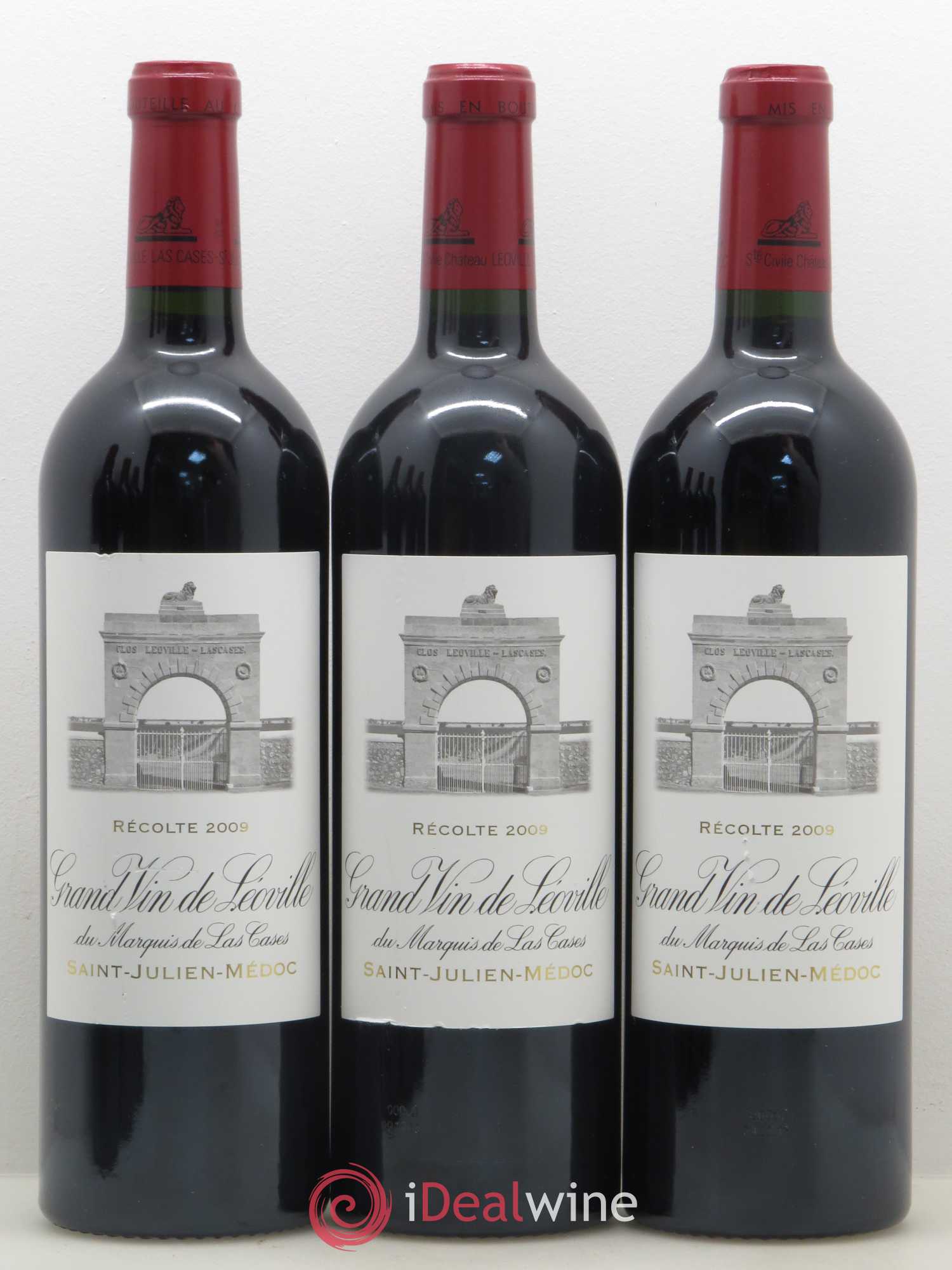 Château Léoville Las Cases 2ème Grand Cru Classé 2009 - Lot de 6 bouteilles - 3