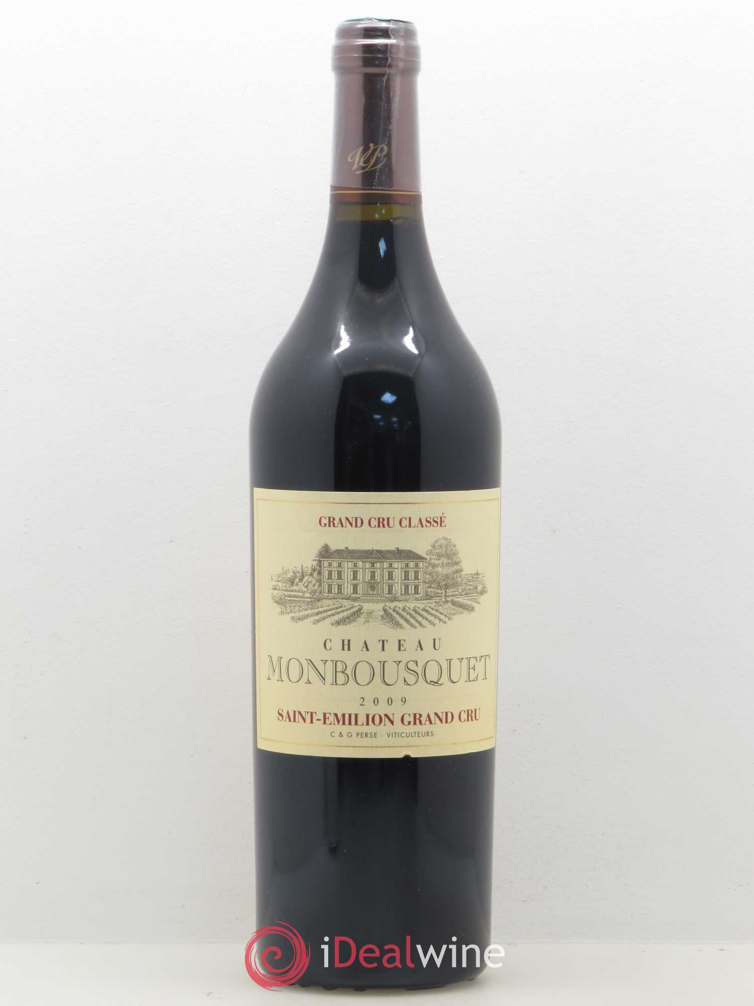 Château Monbousquet Grand Cru Classé 2009 - Lot de 1 bouteille - 0
