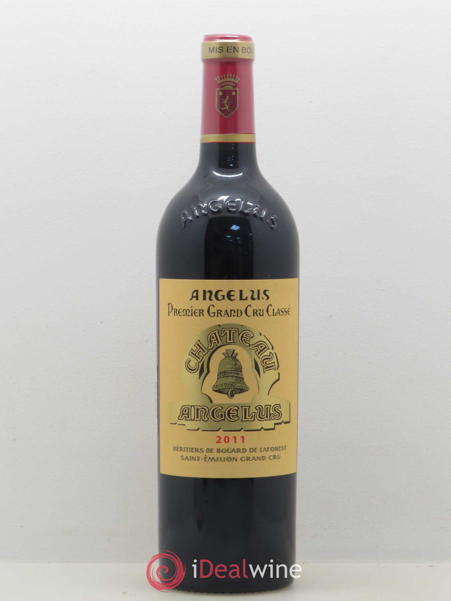 Château Angélus 1er Grand Cru Classé A 2011 - Lot de 1 bouteille - 0