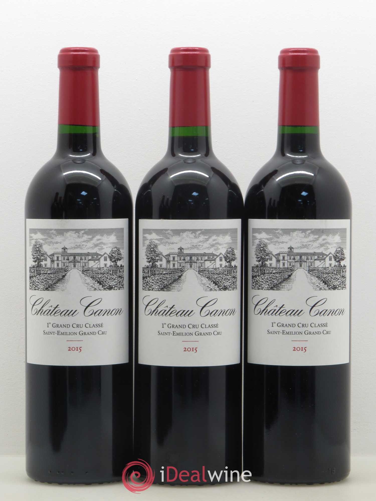 Château Canon 1er Grand Cru Classé B 2015 - Lot de 6 bouteilles - 3