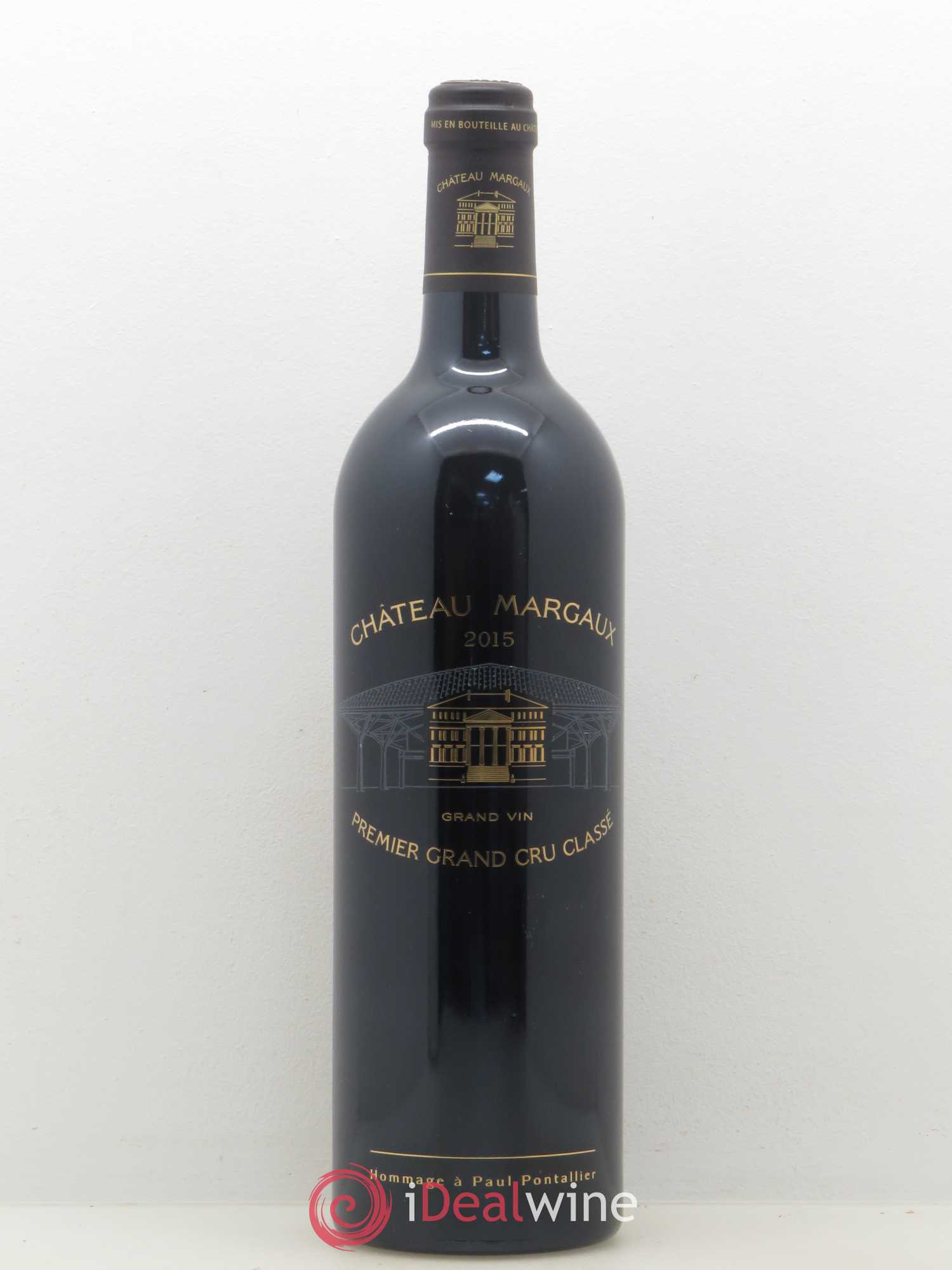 Château Margaux 1er Grand Cru Classé 2015 - Lot de 1 bouteille - 0