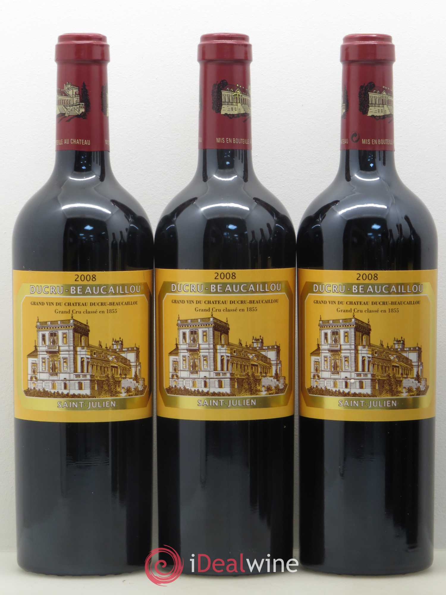 Château Ducru Beaucaillou 2ème Grand Cru Classé 2008 - Lot de 6 bouteilles - 1