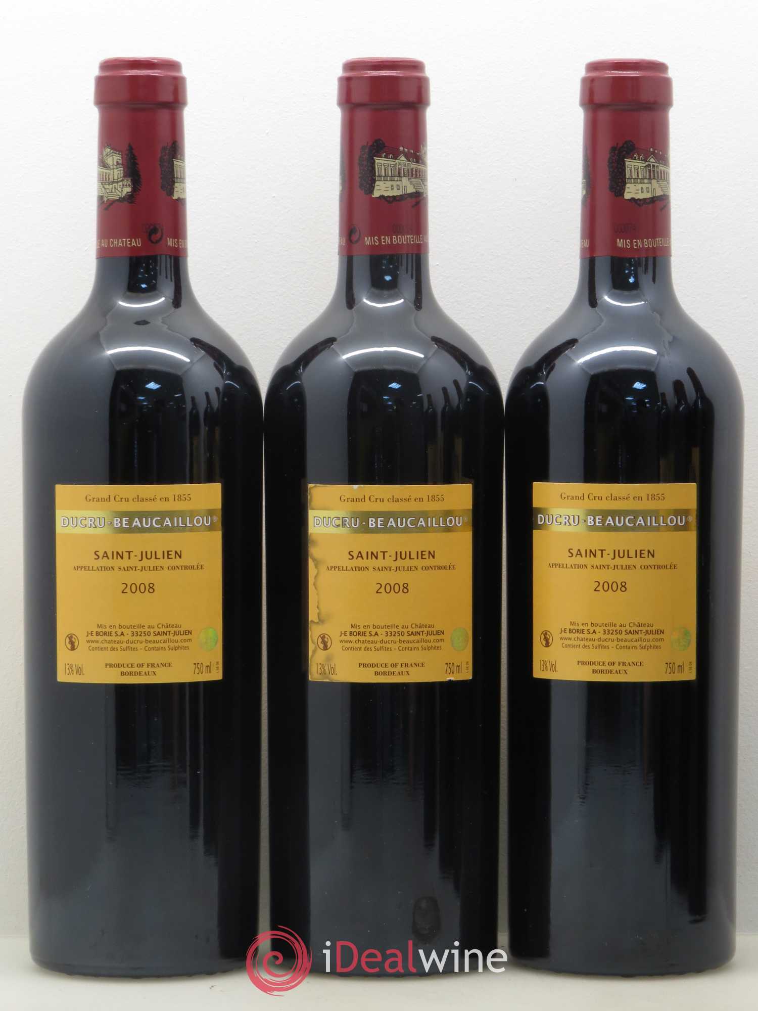 Château Ducru Beaucaillou 2ème Grand Cru Classé 2008 - Lot de 6 bouteilles - 2