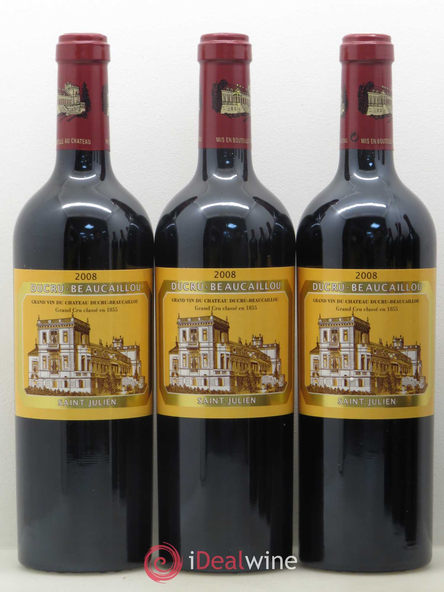 Château Ducru Beaucaillou 2ème Grand Cru Classé 2008 - Lot de 6 bouteilles - 3