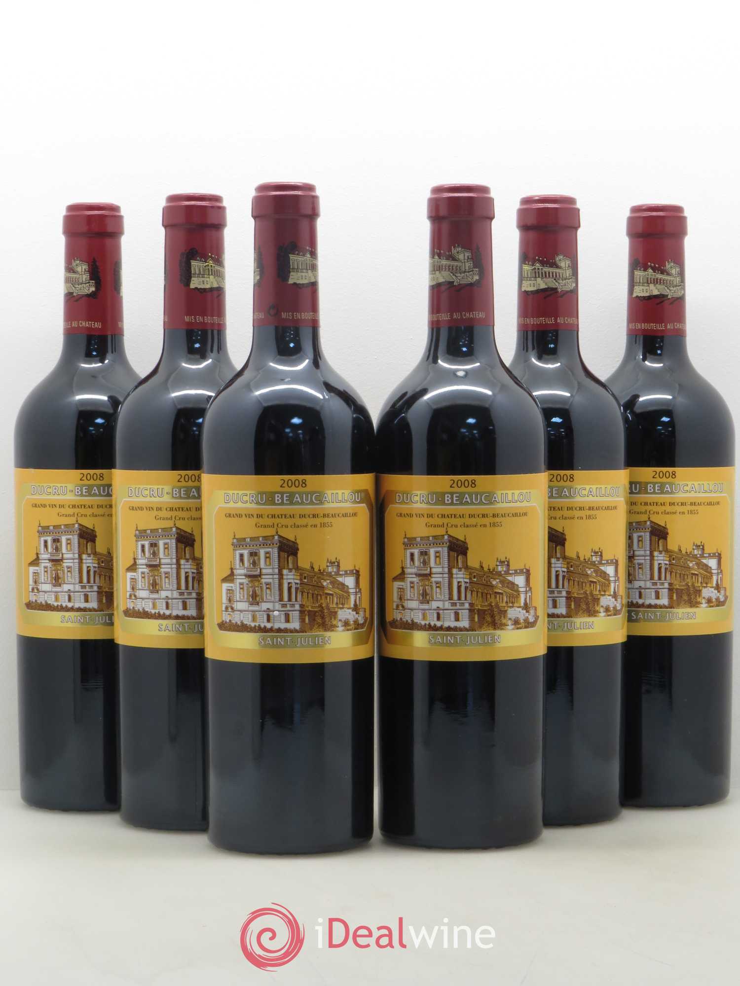 Château Ducru Beaucaillou 2ème Grand Cru Classé 2008 - Lot de 6 bouteilles - 0