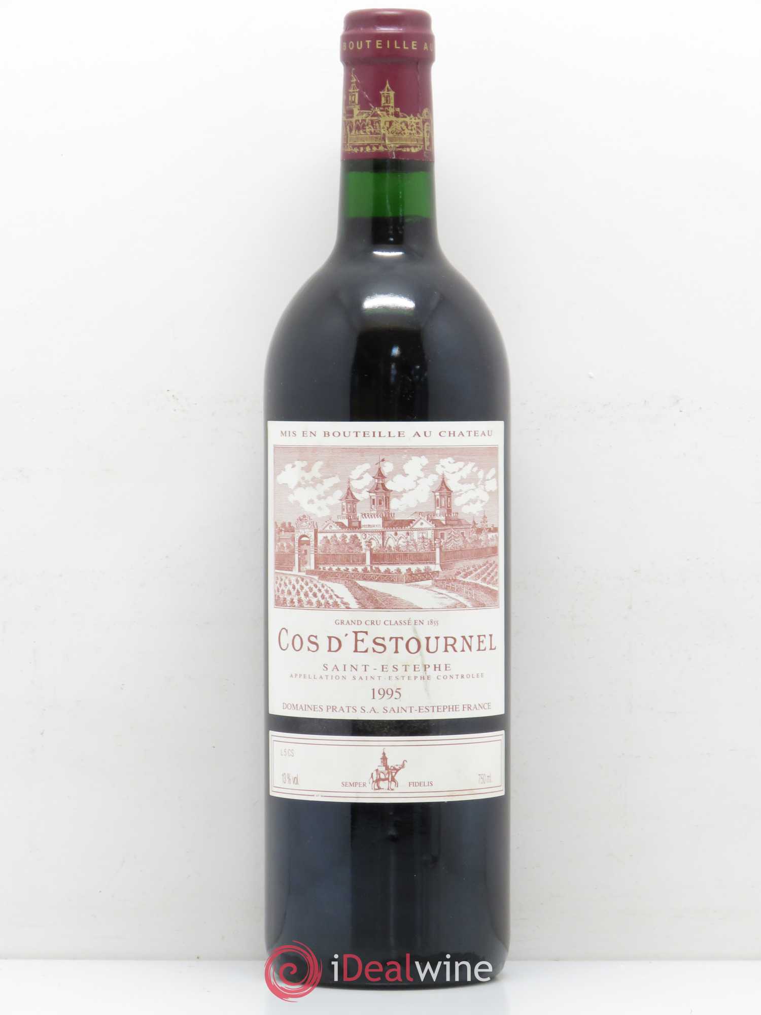Cos d'Estournel 2ème Grand Cru Classé 1995 - Lot de 1 bouteille - 0