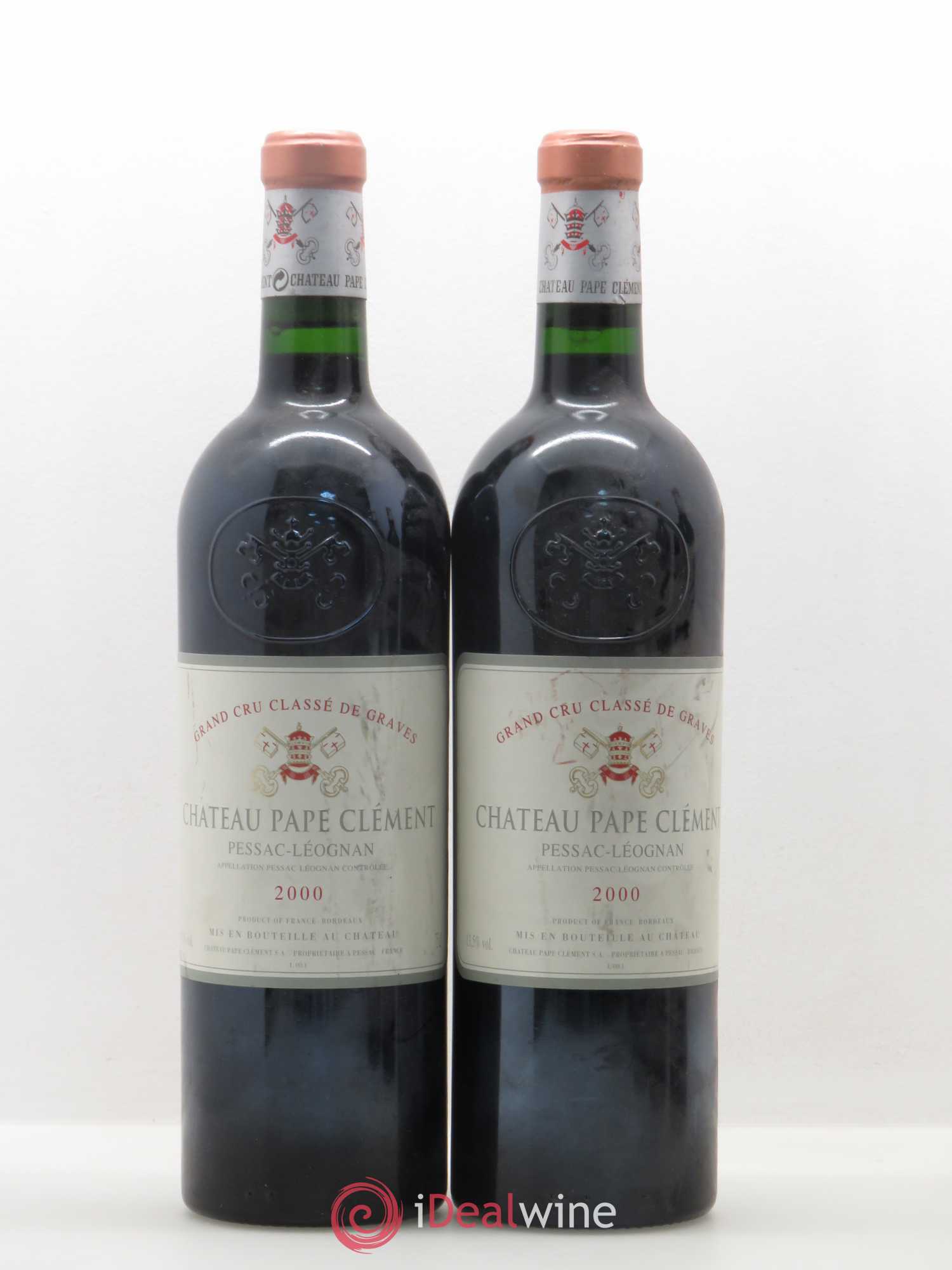 Château Pape Clément Cru Classé de Graves 2000 - Lot de 5 bouteilles - 2