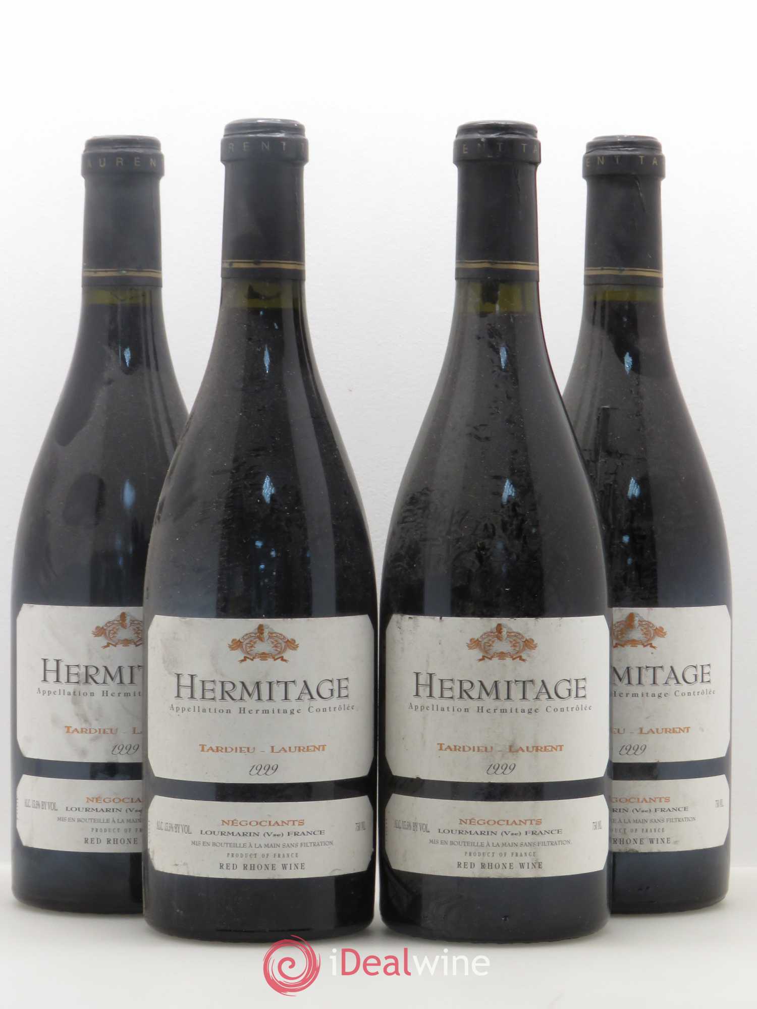 Hermitage Maison Tardieu-Laurent Vieilles Vignes 1999 - Lot de 4 bouteilles - 0