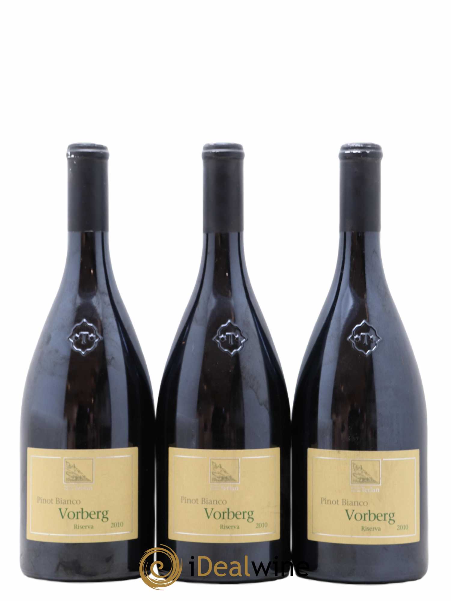 Italie Vorberg Pinot Bianco Cantina Terlaner riserva 2010 - Posten von 3 Flaschen - 0