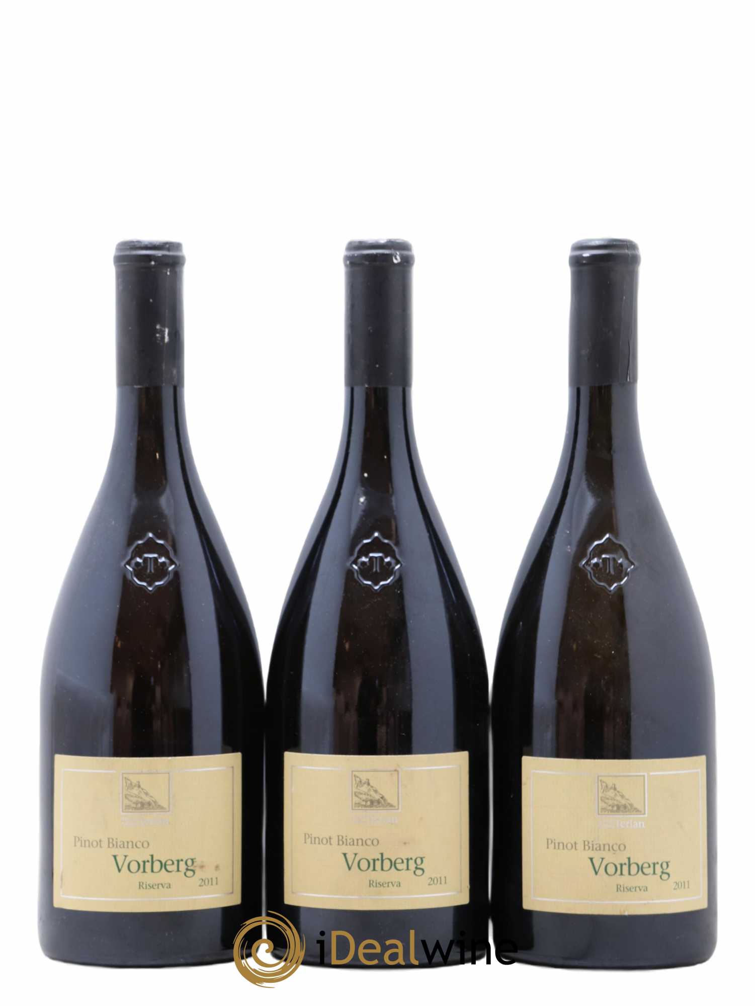 Italie Vorberg Pinot Bianco Cantina Terlaner riserva 2011 - Posten von 3 Flaschen - 0