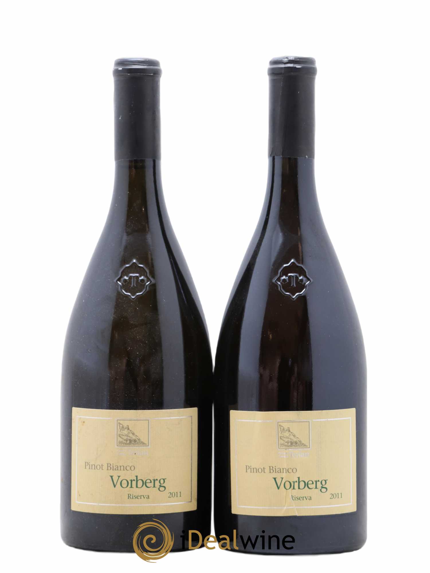 Italie Vorberg Pinot Bianco Cantina Terlaner riserva 2011 - Posten von 2 Flaschen - 0