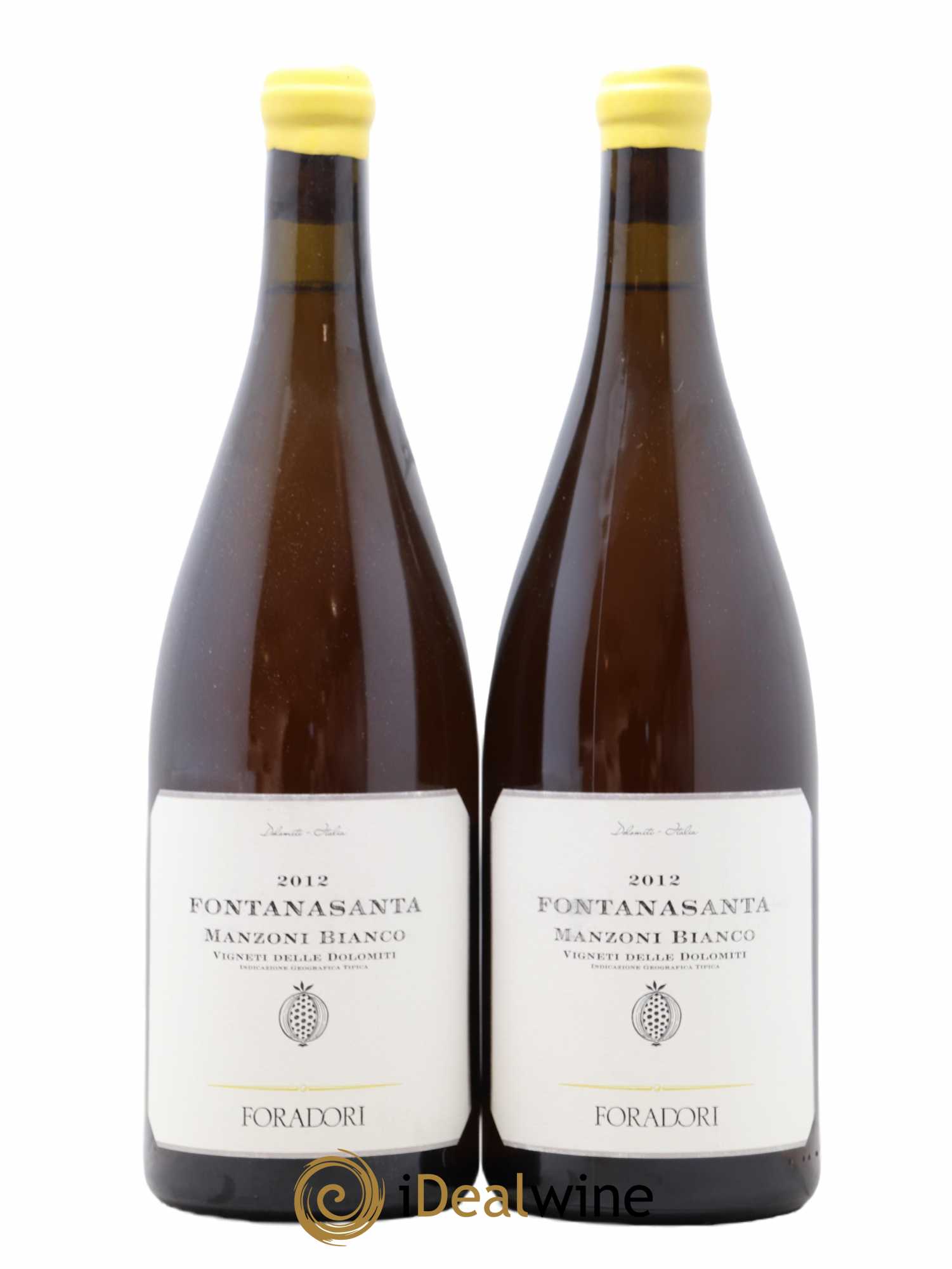 Vigneti delle Dolomiti IGT Fontanasanta Manzoni Elisabetta Foradori 2012 - Lot de 2 magnums - 0