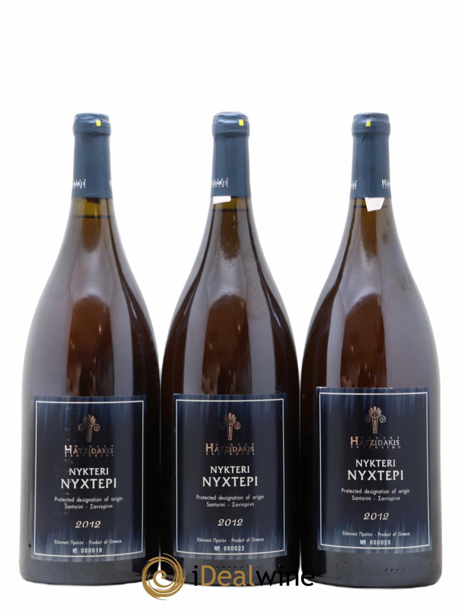Santorini Hatzidakis Nykteri 2012 - Lot de 3 magnums - 0