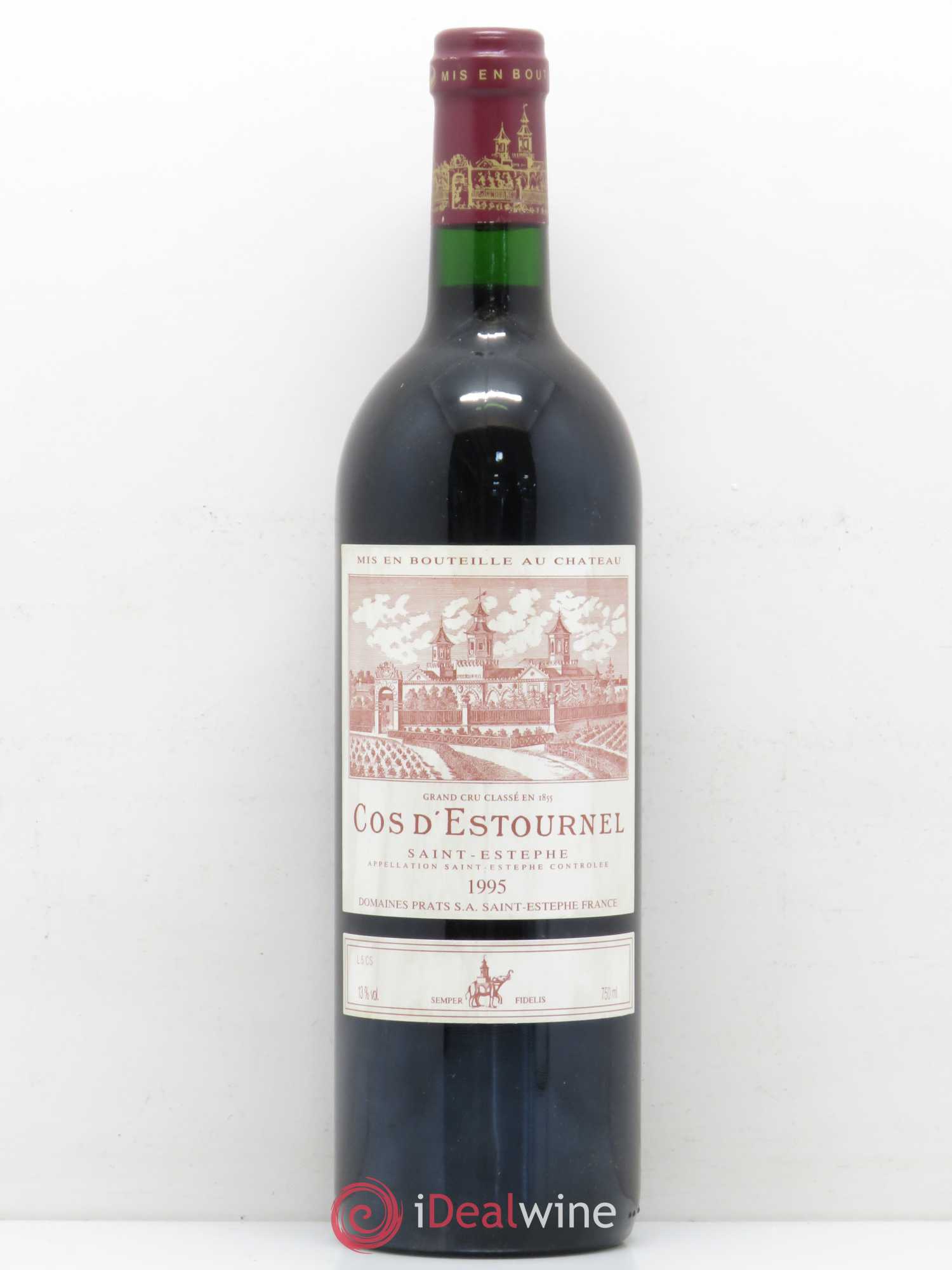 Cos d'Estournel 2ème Grand Cru Classé 1995 - Lot de 1 bouteille - 0