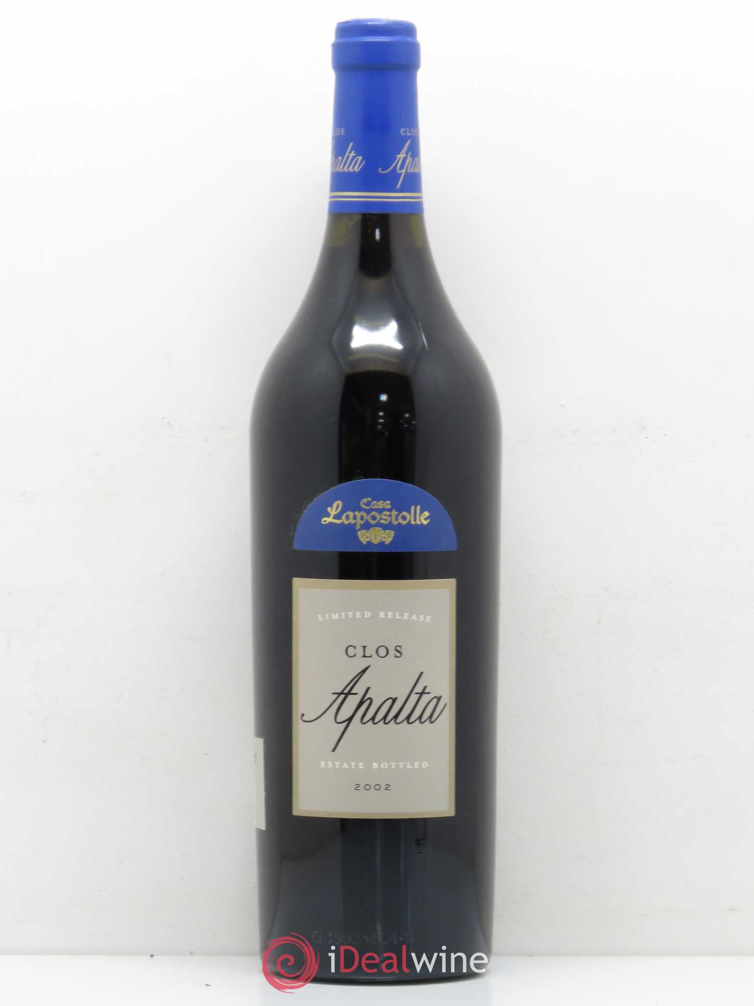 Colchagua Casa Lapostolle Clos Apalta 2002 - Lot de 1 bouteille - 0