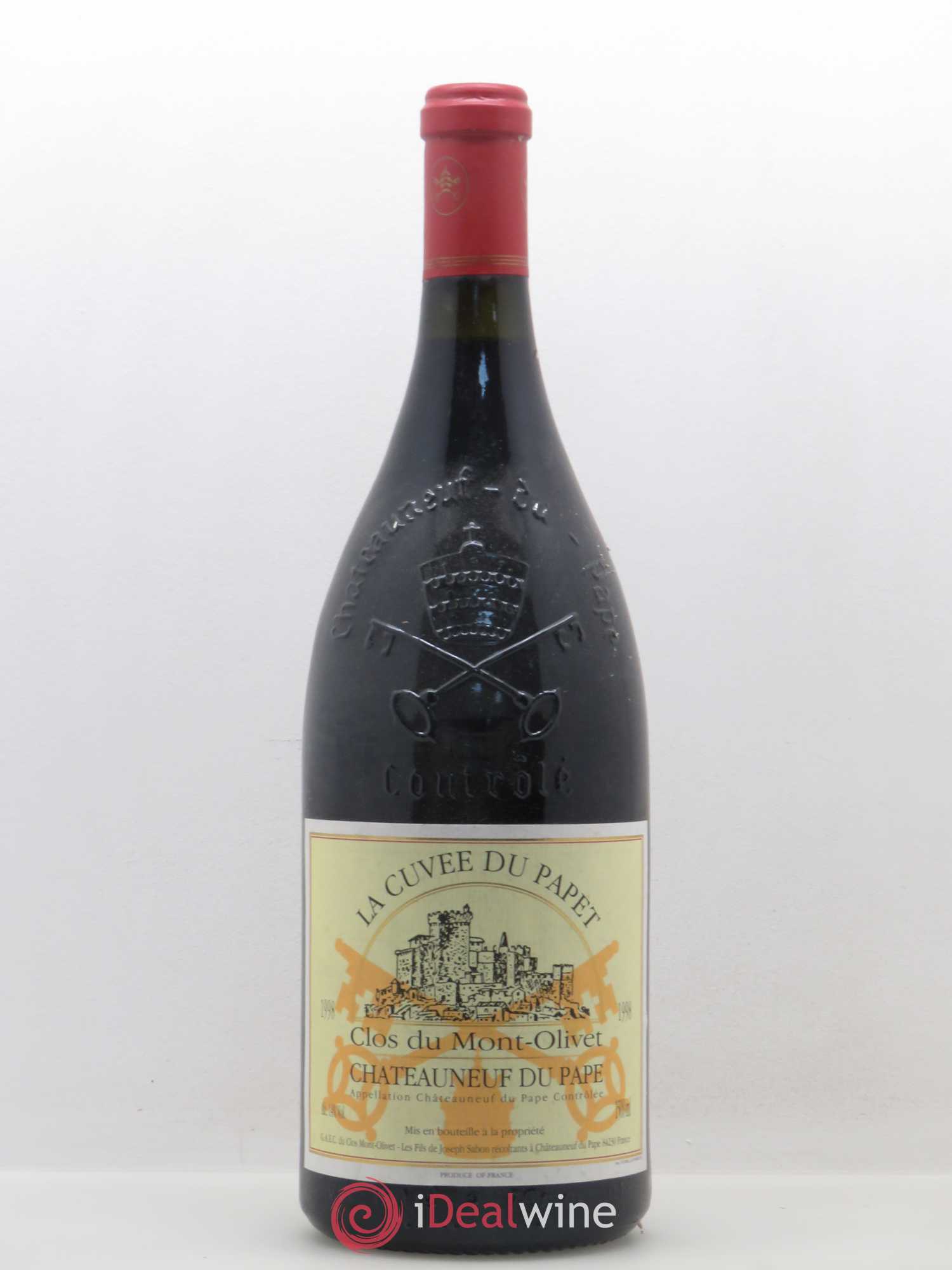 Châteauneuf-du-Pape Cuvée du Papet Clos du Mont-Olivet 1998 - Lot de 1 magnum - 0
