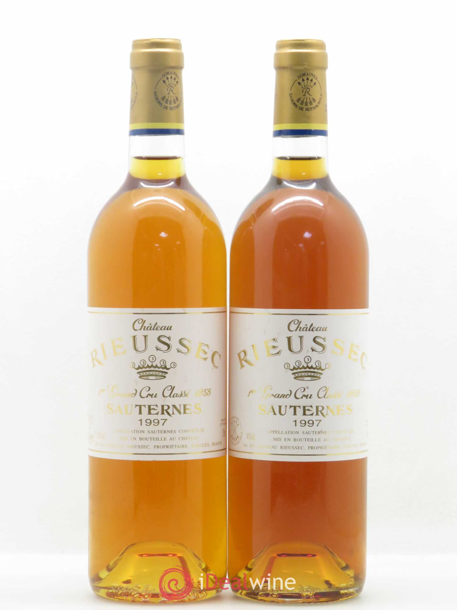 Château Rieussec 1er Grand Cru Classé 1997 - Lotto di 2 bottiglie - 0