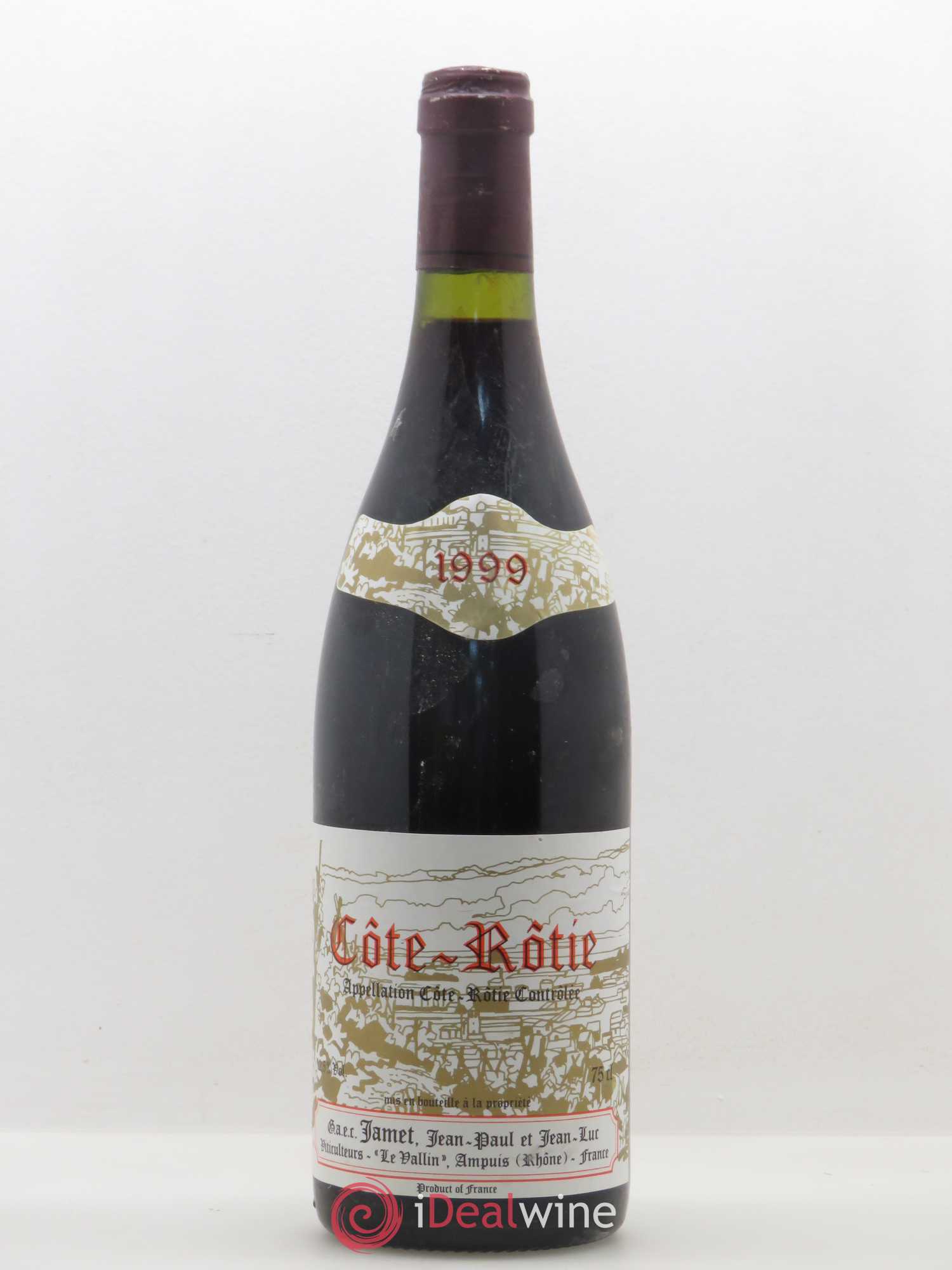 Côte-Rôtie Jamet (Domaine) 1999 - Lot de 1 bouteille - 0