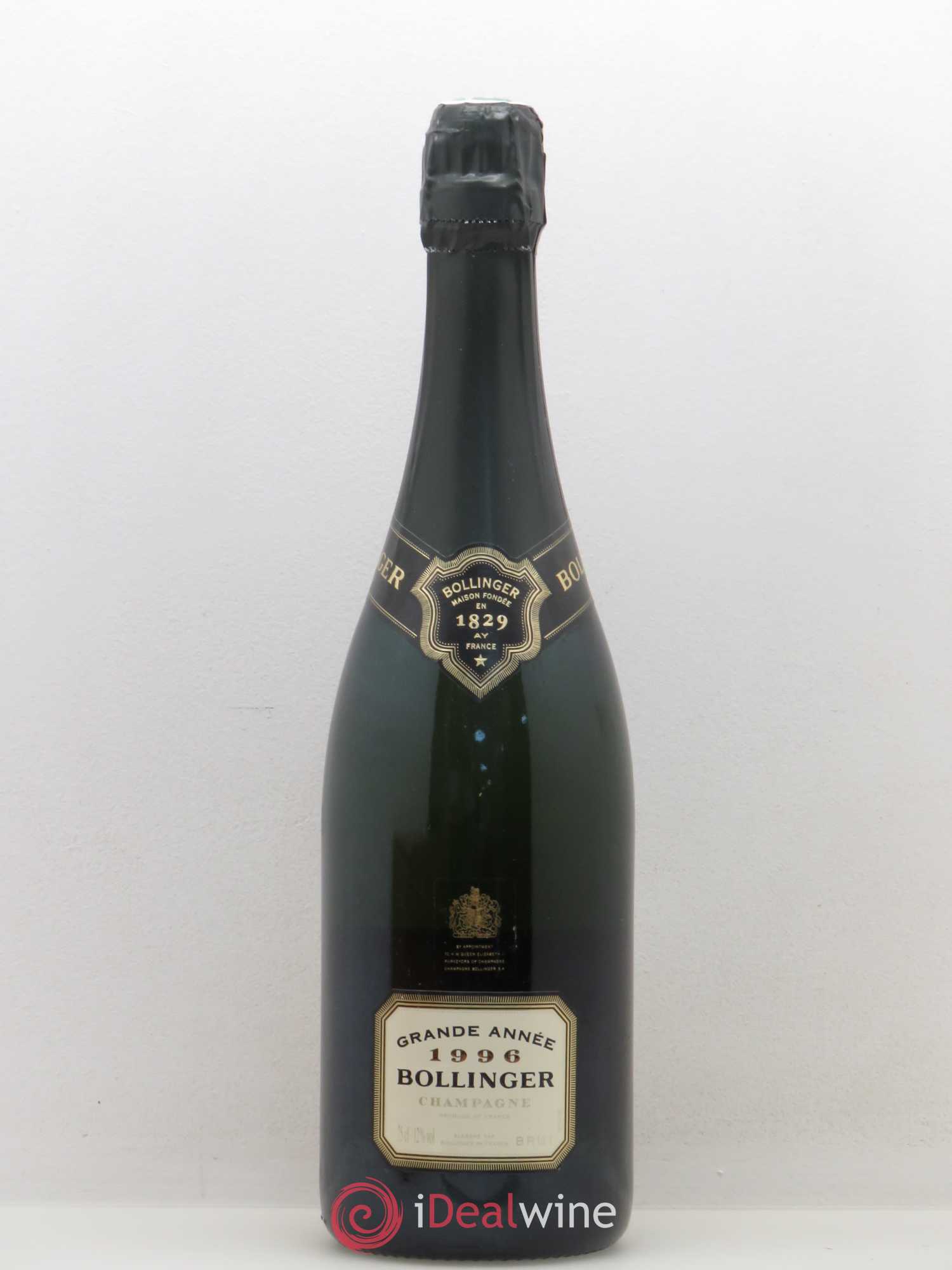 La Grande Année Brut Bollinger 1996 - Lot de 1 bouteille - 0