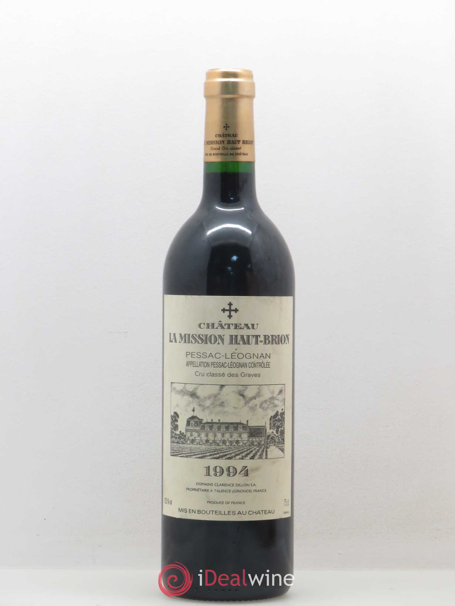 Château la Mission Haut-Brion Cru Classé de Graves 1994 - Lot de 1 bouteille - 0