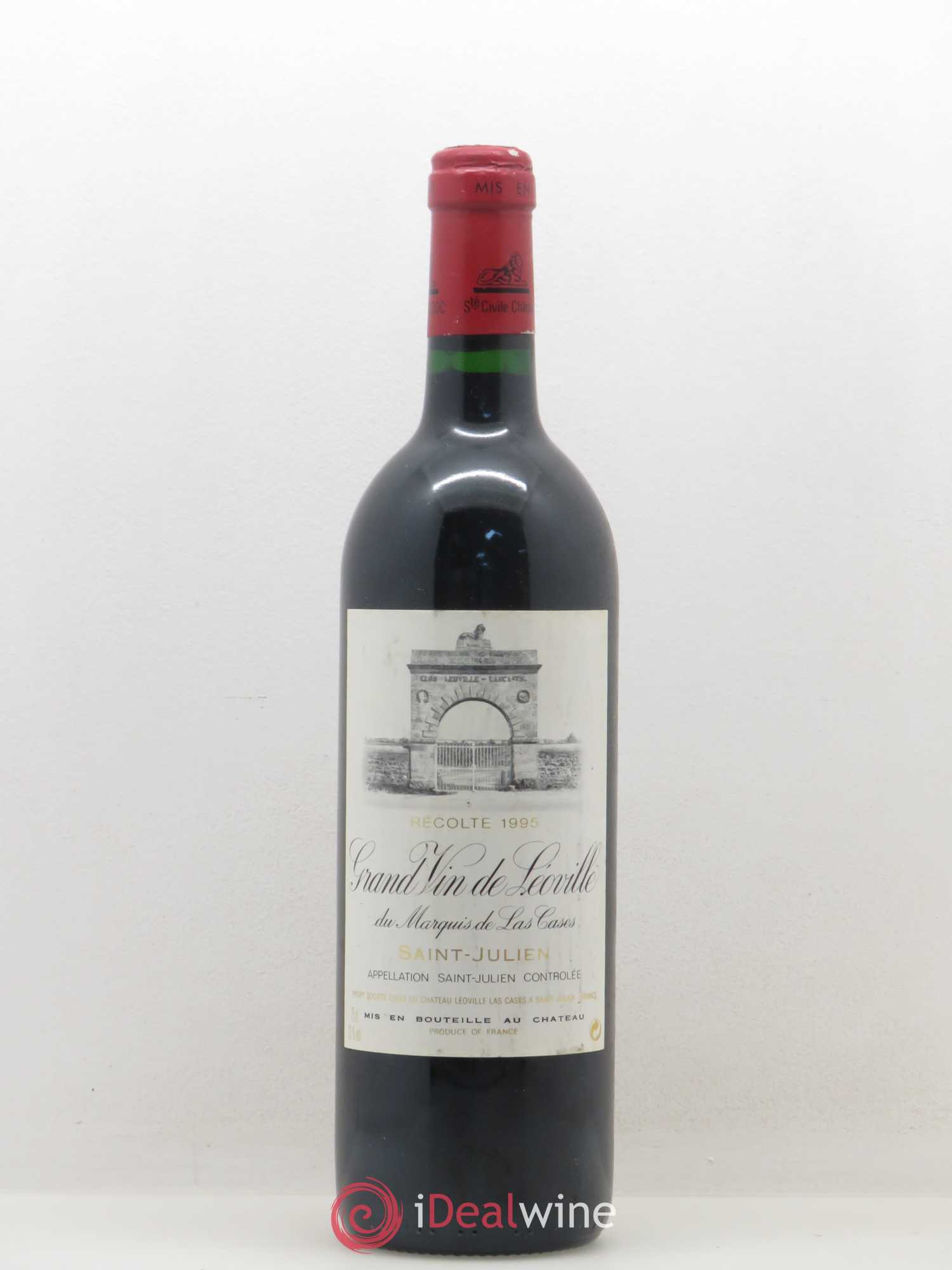 Château Léoville Las Cases 2ème Grand Cru Classé 1995 - Lot de 1 bouteille - 0