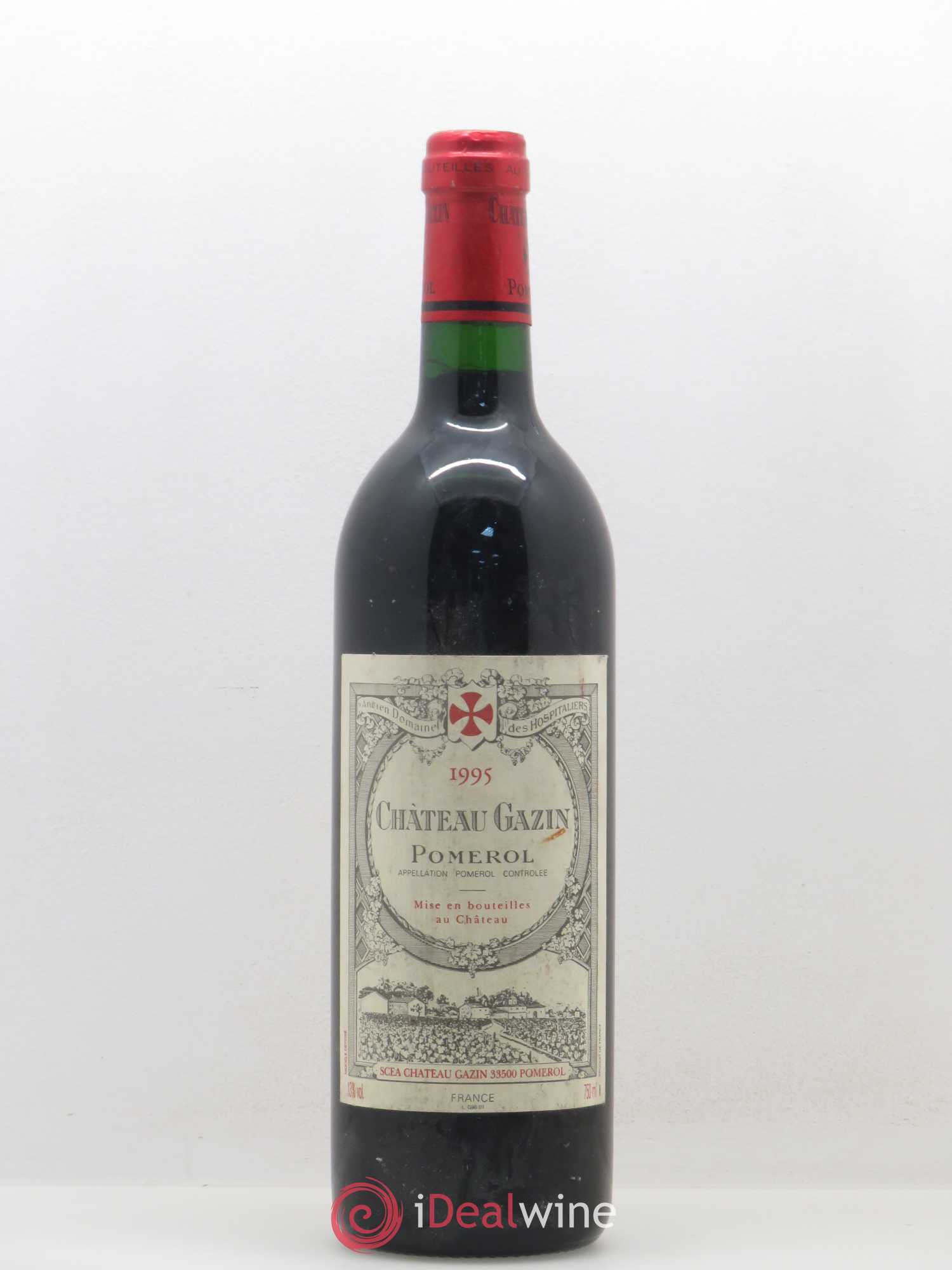 Château Gazin 1995 - Lot de 1 bouteille - 0