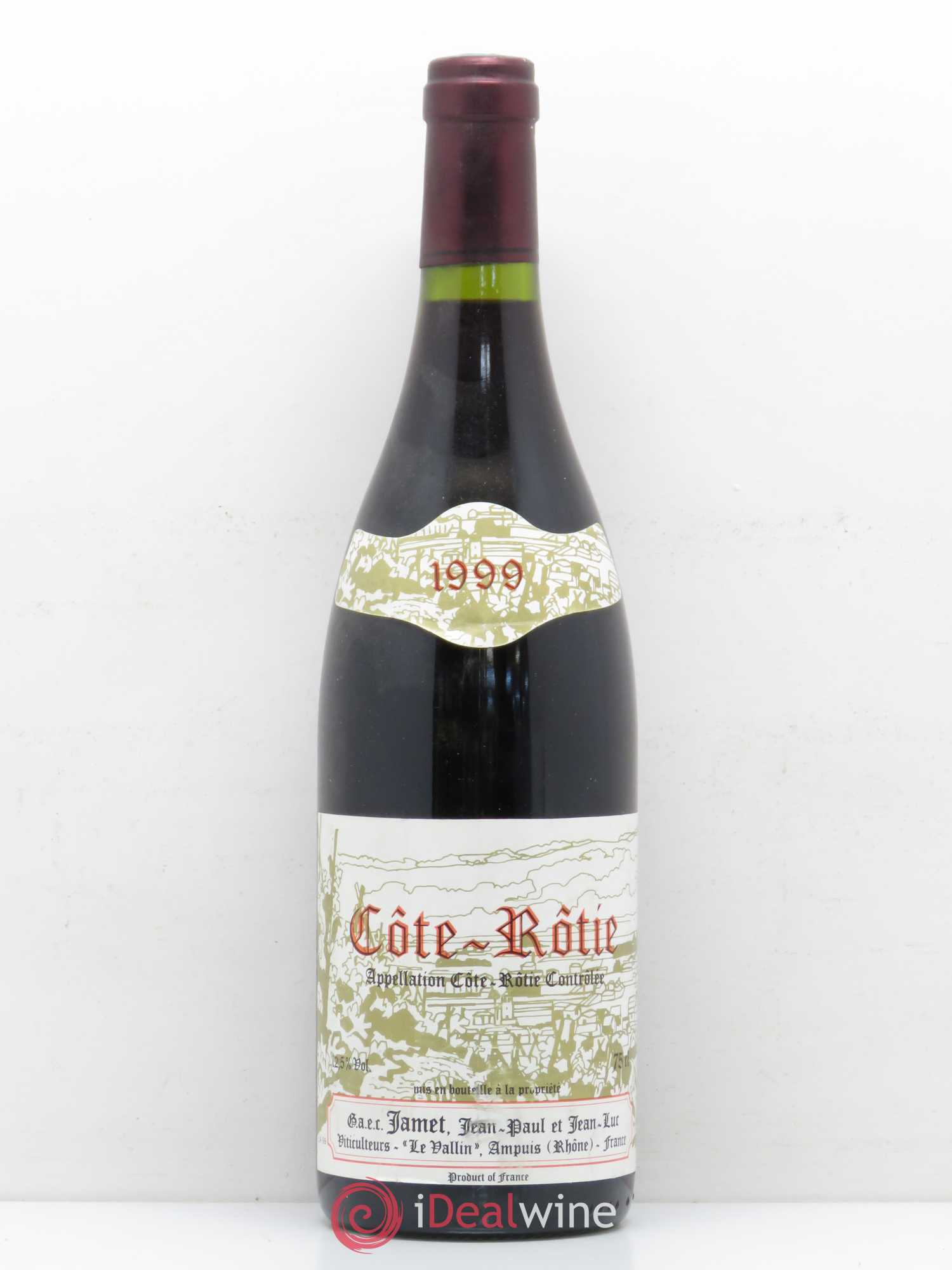 Côte-Rôtie Jamet (Domaine) 1999 - Lot de 1 bouteille - 0