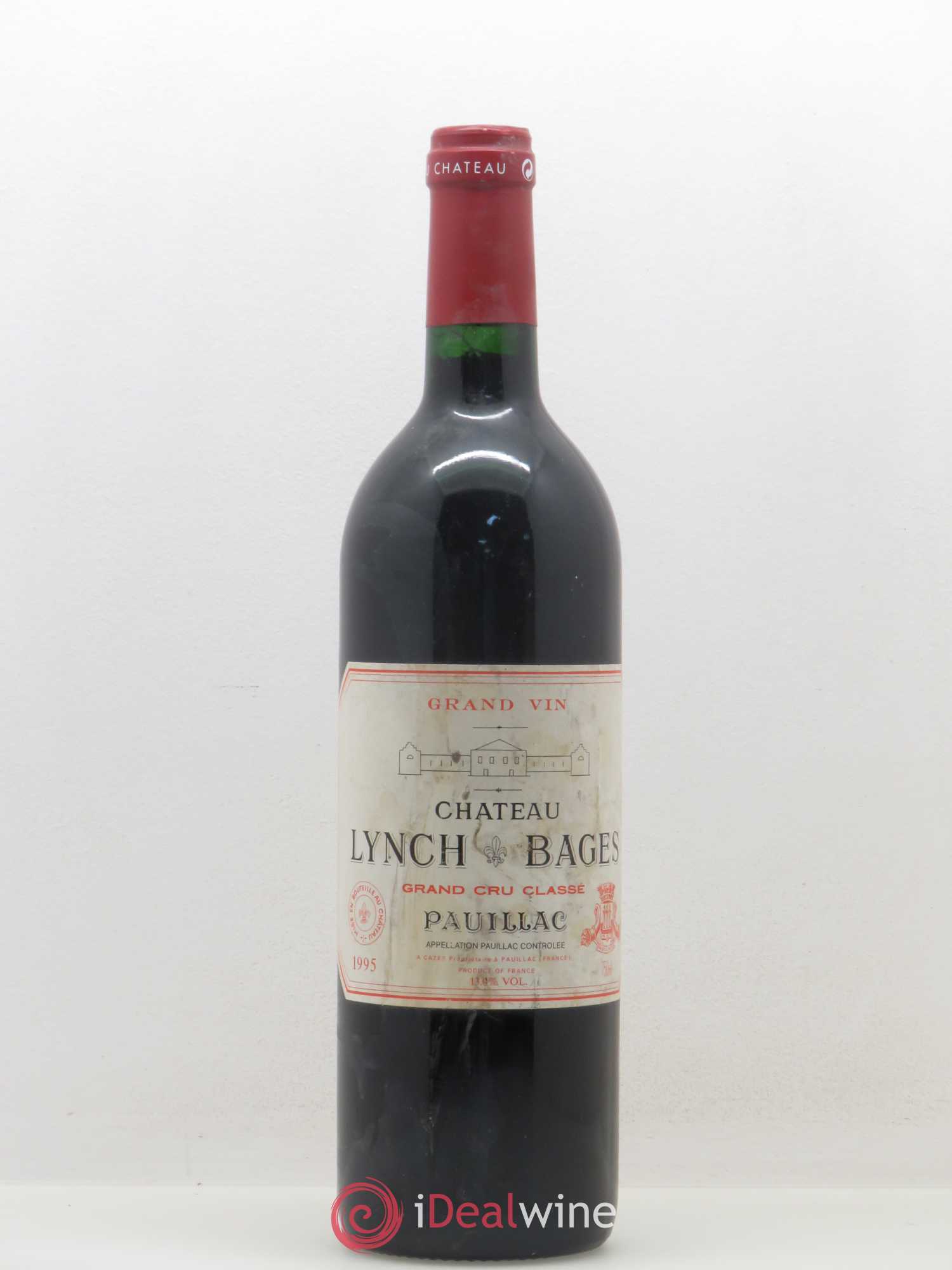 Château Lynch Bages 5ème Grand Cru Classé 1995 - Lot de 1 bouteille - 0