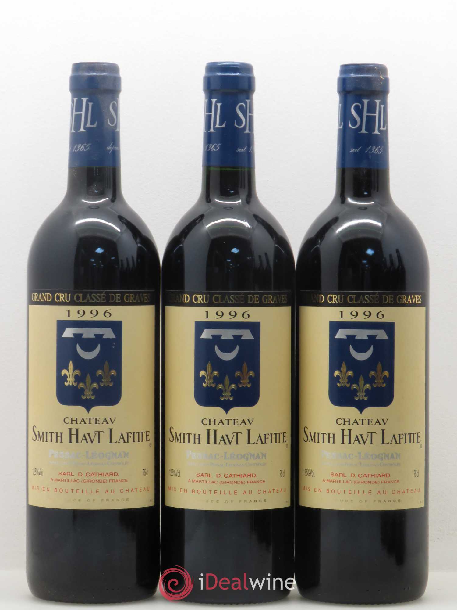 Château Smith Haut Lafitte Cru Classé de Graves 1996 - Lot de 6 bouteilles - 1