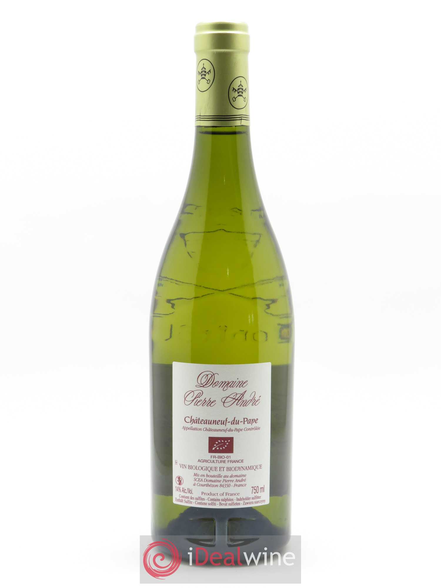 Châteauneuf-du-Pape Pierre André (Domaine) 2020 - Lot de 1 bouteille - 1