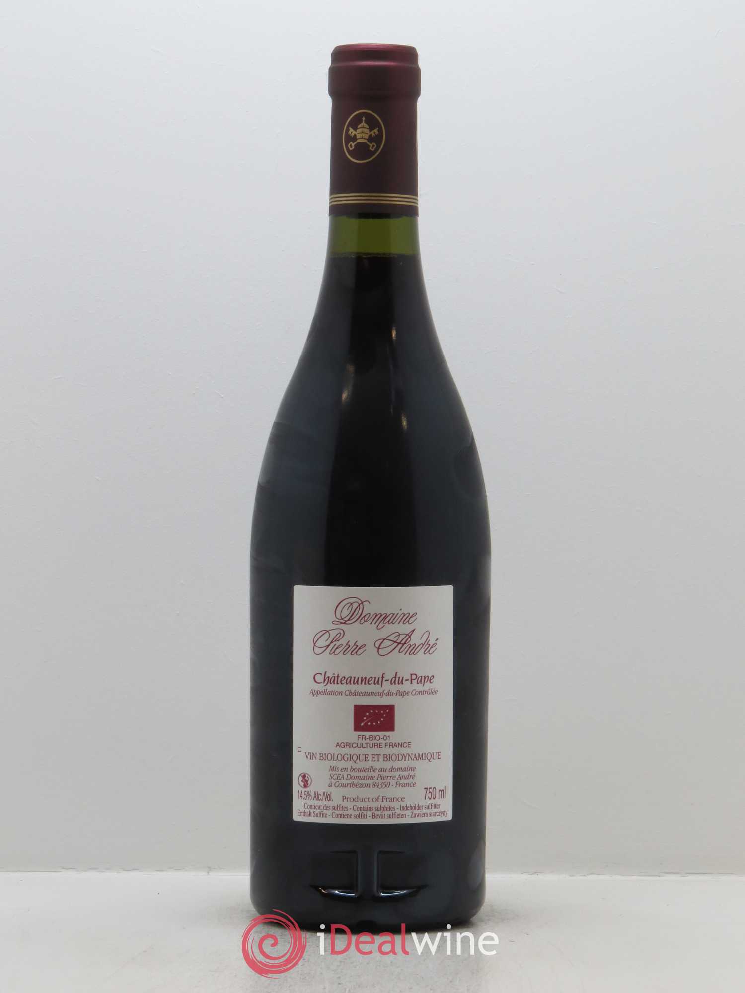 Châteauneuf-du-Pape Pierre André (Domaine) 2015 - Lot of 1 bottle - 1