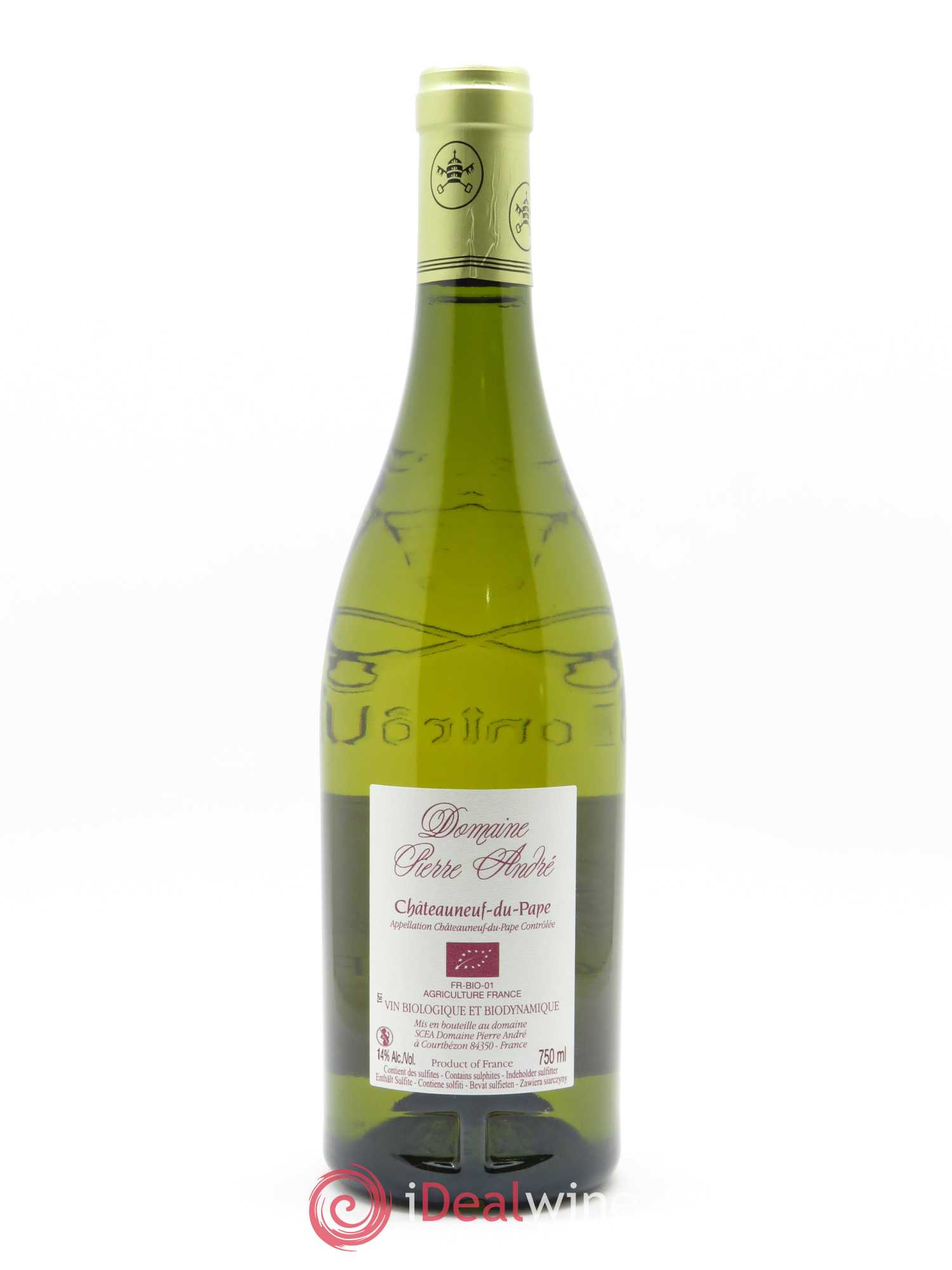 Châteauneuf-du-Pape Pierre André (Domaine) 2019 - Lot de 1 bouteille - 1