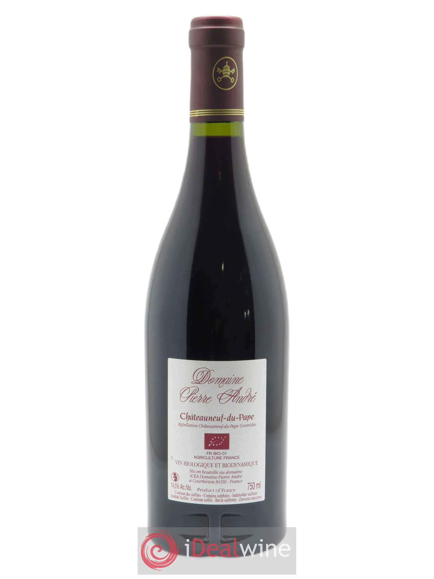 Châteauneuf-du-Pape Pierre André (Domaine) 2018 - Lot of 1 bottle - 1