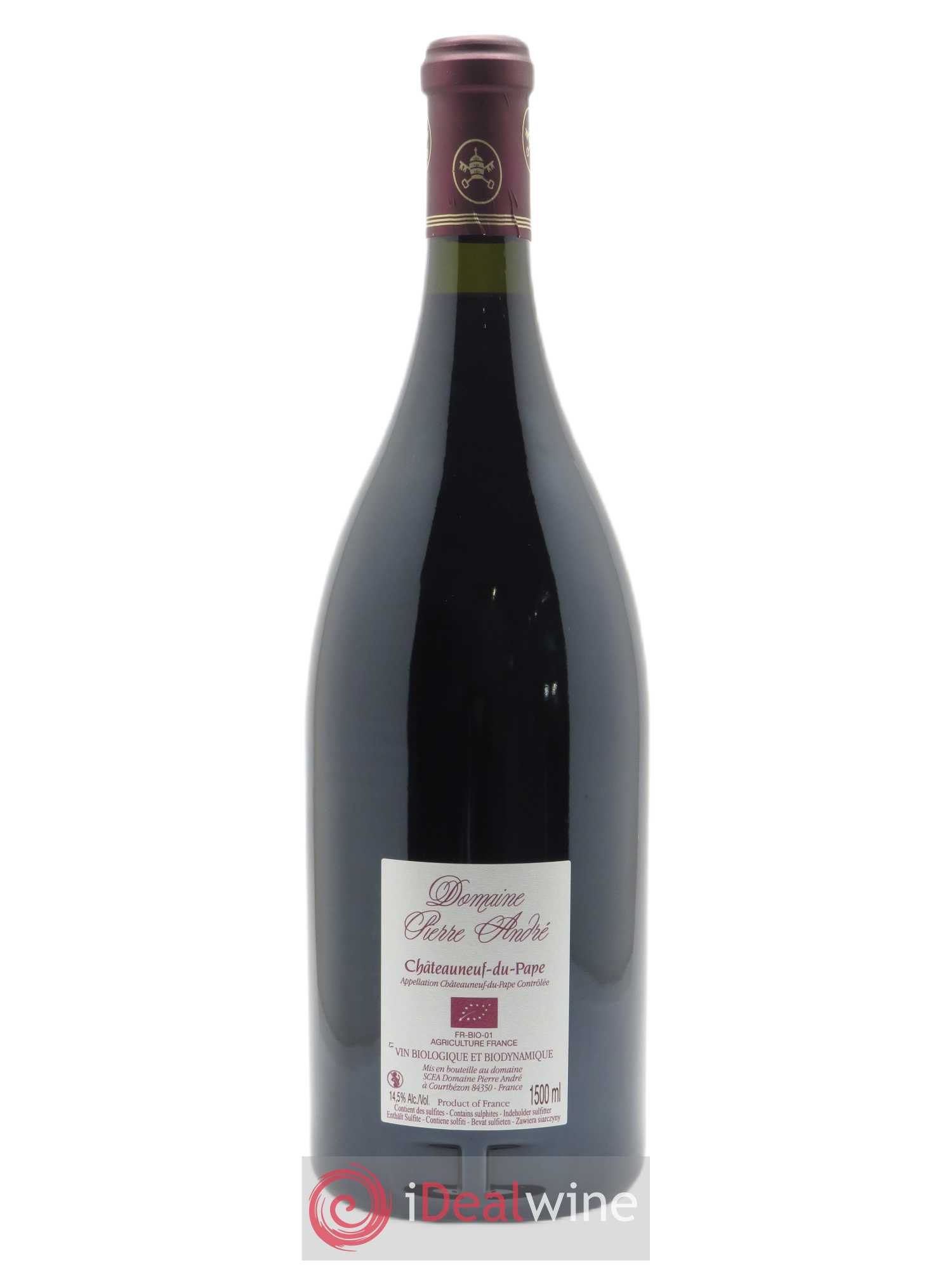 Châteauneuf-du-Pape Pierre André (Domaine) 2018 - Lot of 1 magnum - 1
