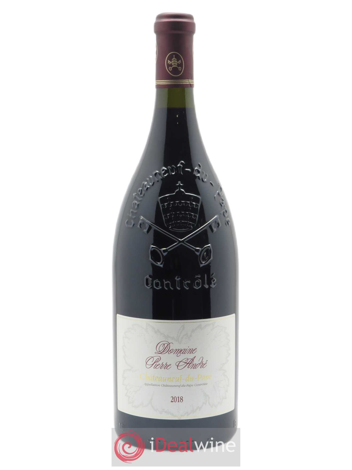 Châteauneuf-du-Pape Pierre André (Domaine) 2018 - Lot of 1 magnum - 0