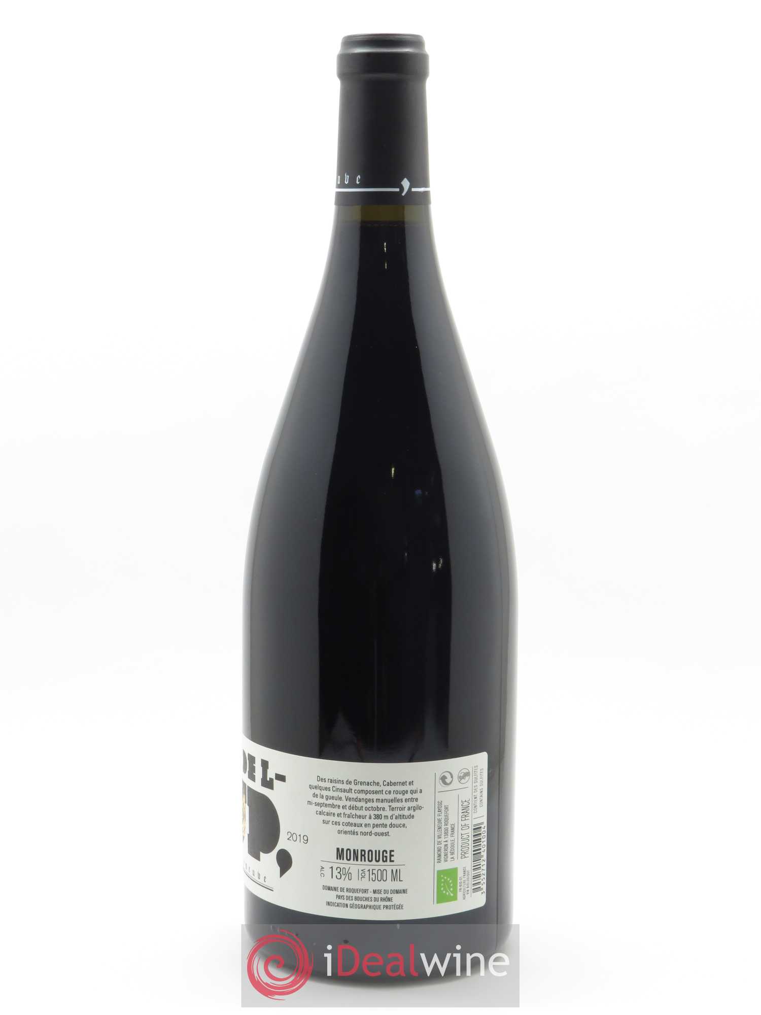 Bouches du Rhône Château de Roquefort Gueule de loup 2019 - Lot of 1 magnum - 1