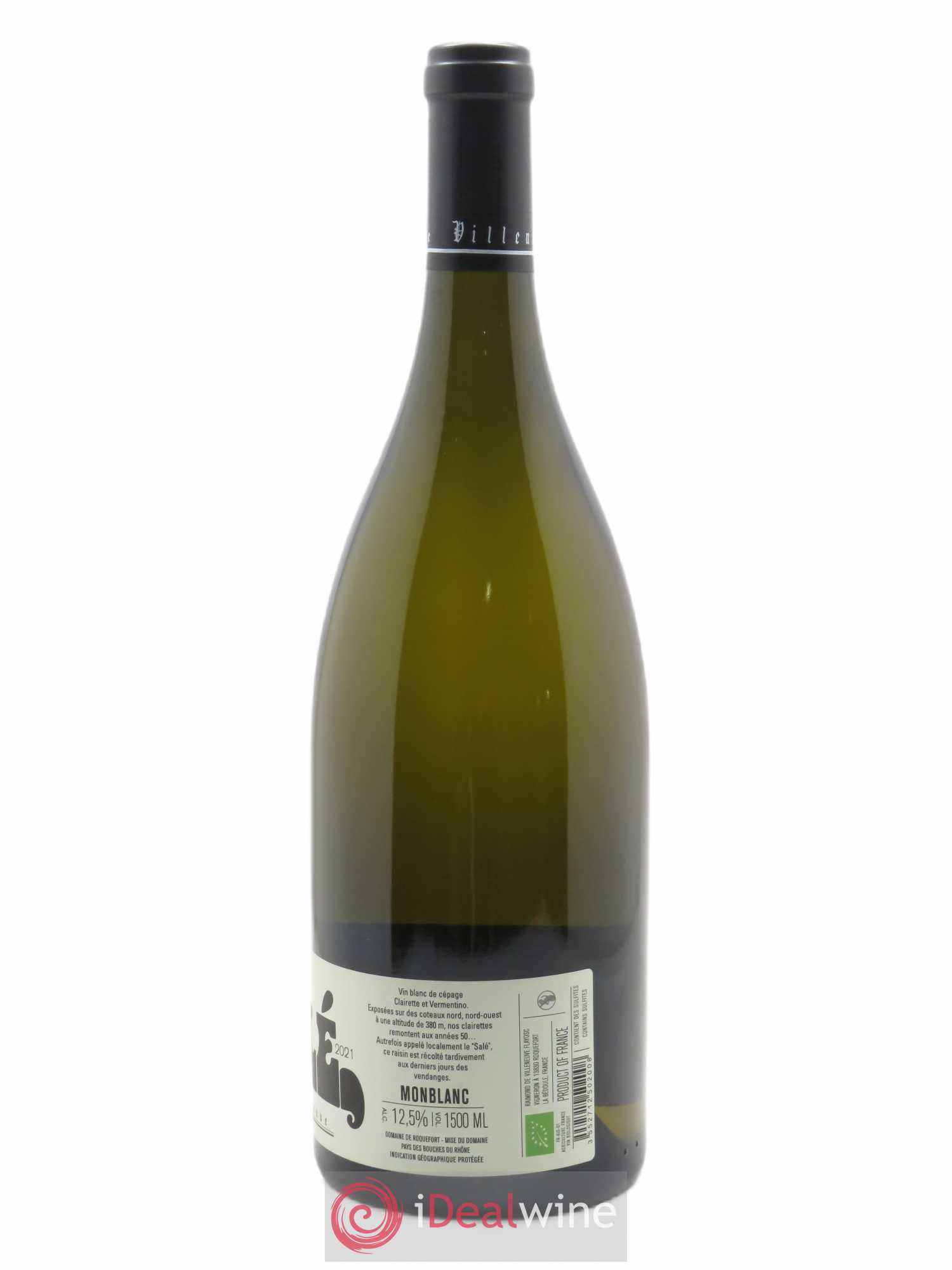 Bouches du Rhône Château de Roquefort Petit Salé 2021 - Lot de 1 magnum - 1