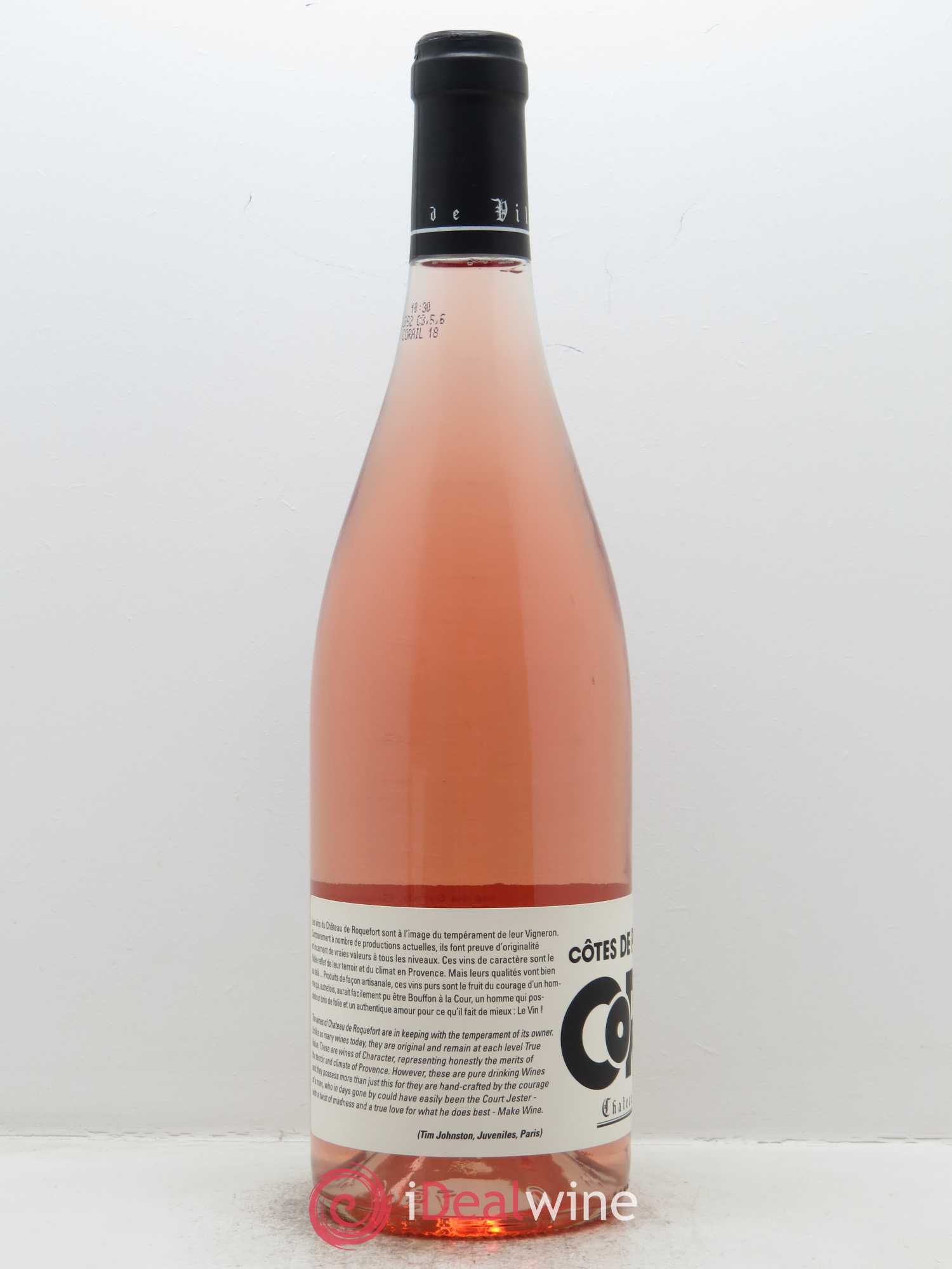 Côtes de Provence Corail Château de Roquefort 2018 - Lot de 1 bouteille - 2