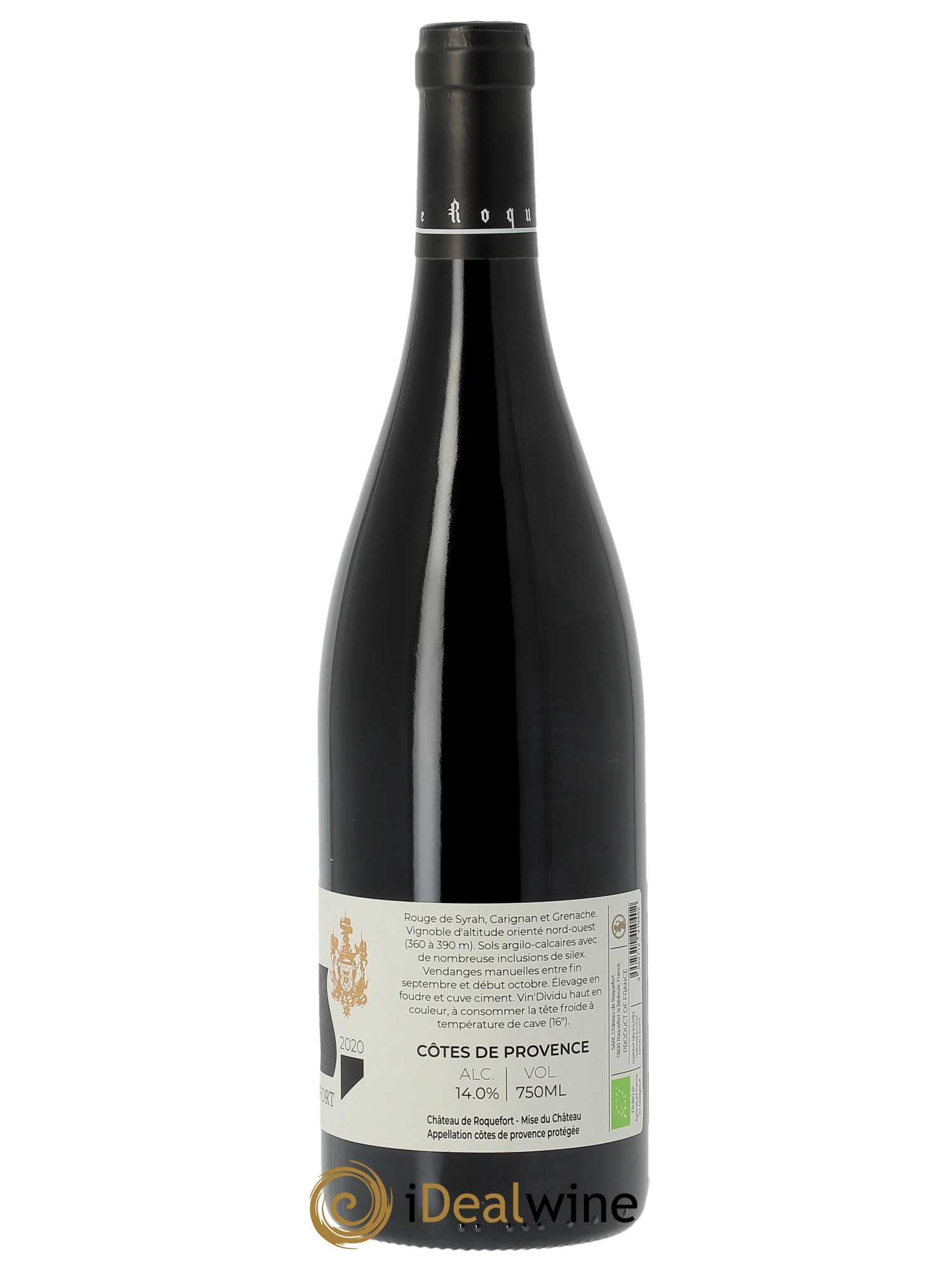 Côtes de Provence Les Mûres Château de Roquefort 2020 - Lot of 1 bottle - 1