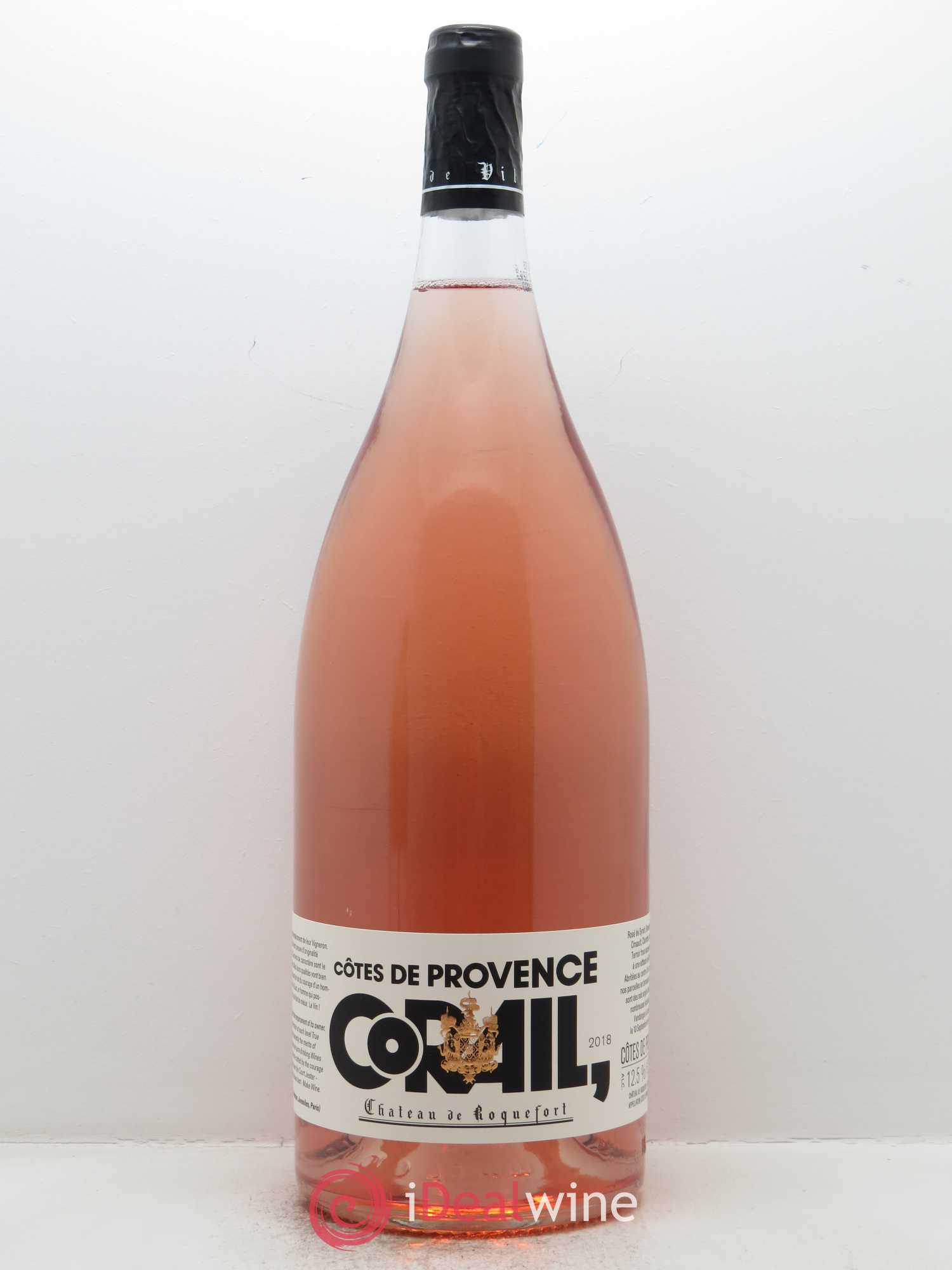 Côtes de Provence Corail Château de Roquefort 2018 - Posten von 1 Magnum - 0