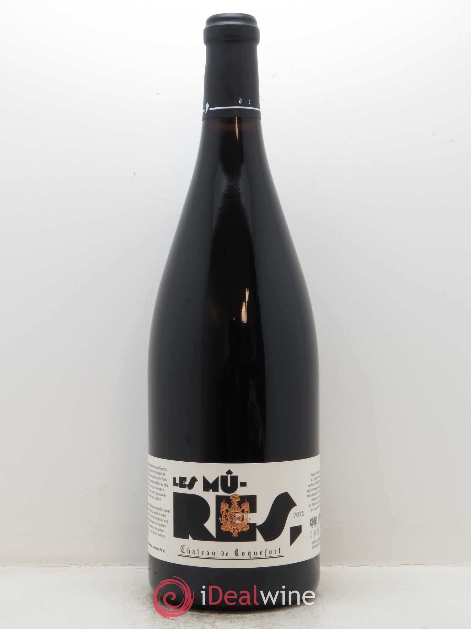 Côtes de Provence Les Mûres Château de Roquefort 2015 - Lot de 1 magnum - 0
