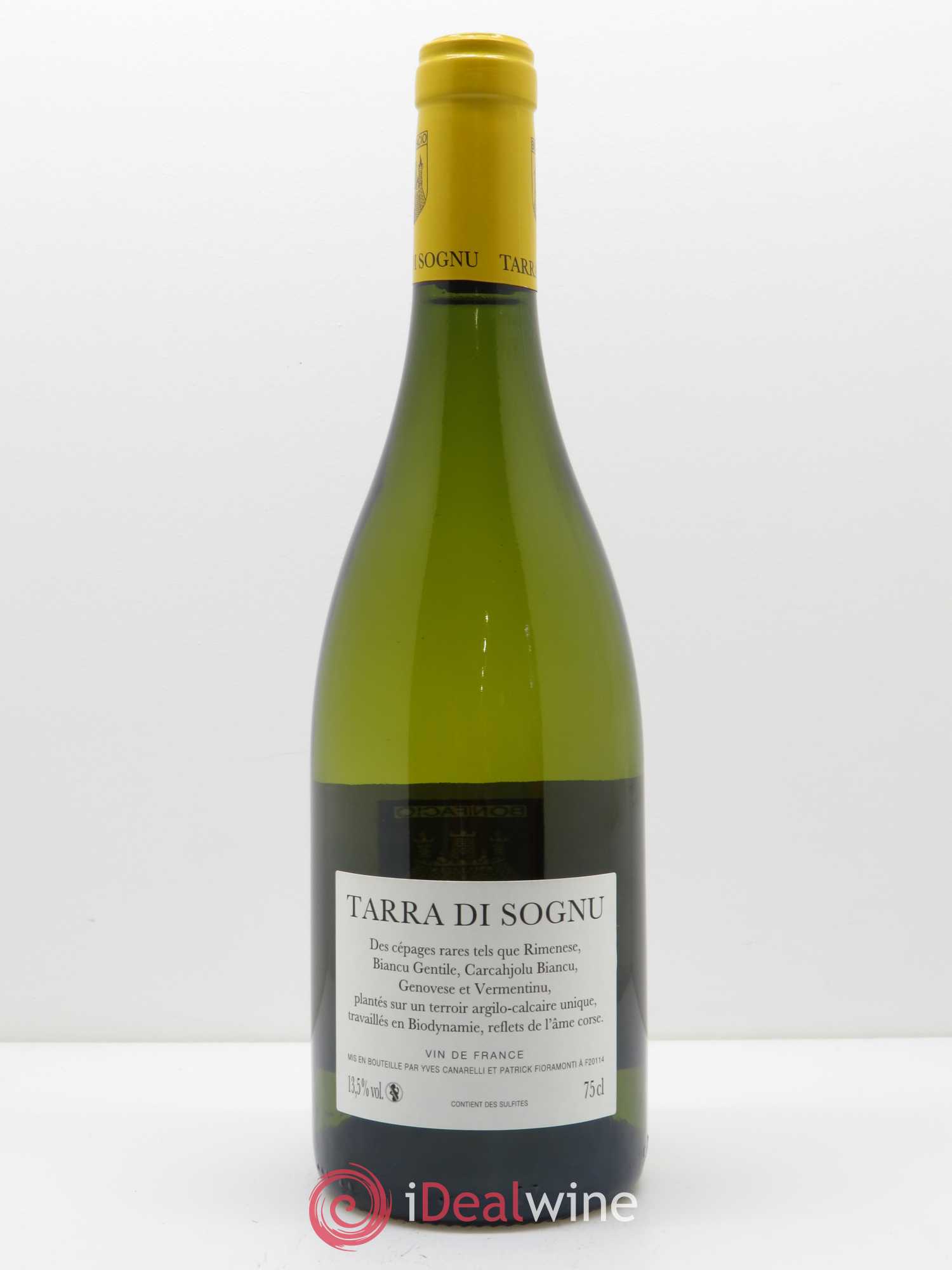 Vin de France Tarra di Sognu Clos Canarelli 2018 - Lot de 1 bouteille - 1