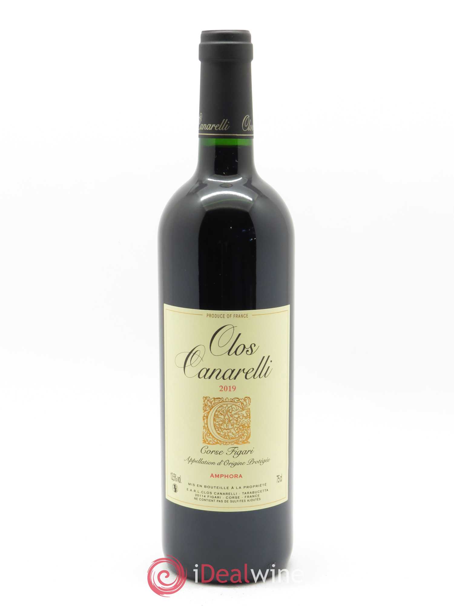 Figari Amphora Clos Canarelli 2019 - Lot de 1 bouteille - 0